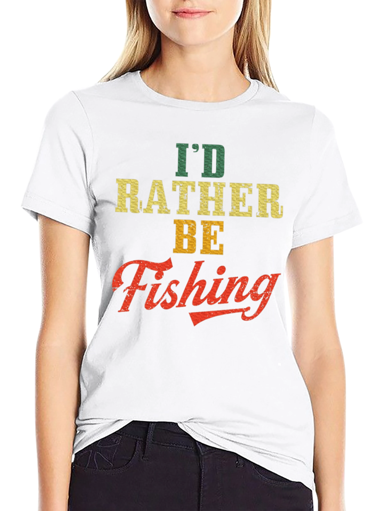 Id Rather Be Fishing T-Shirt