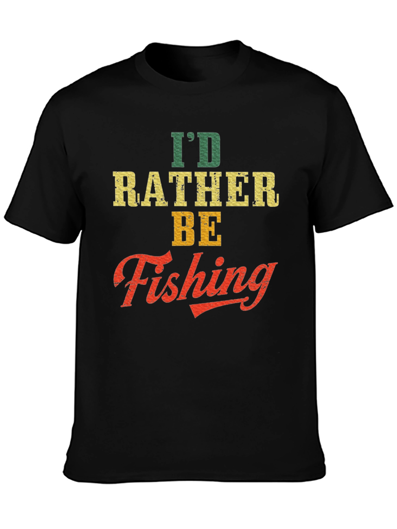Id Rather Be Fishing T-Shirt