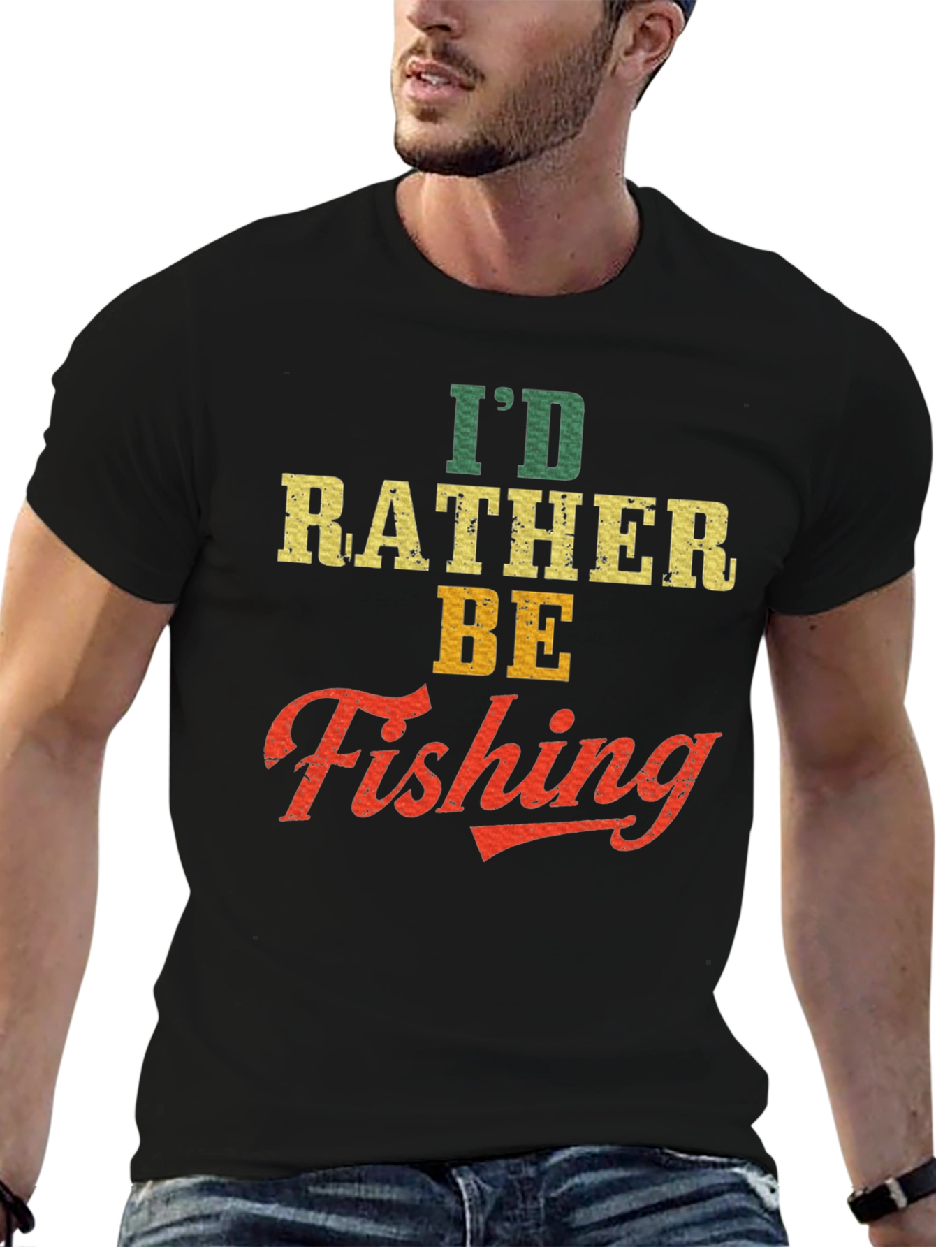 Id Rather Be Fishing T-Shirt