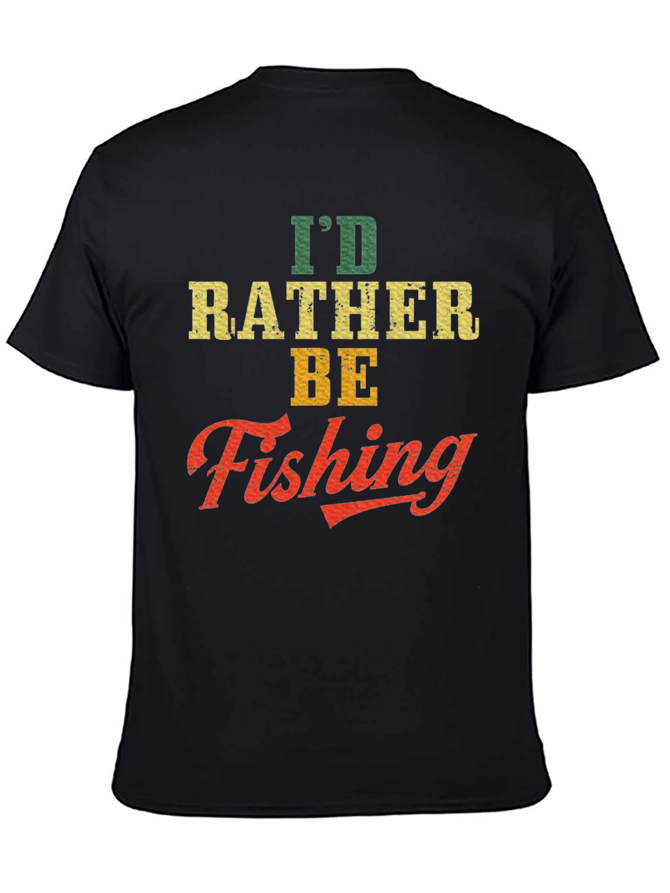 Id Rather Be Fishing T-Shirt