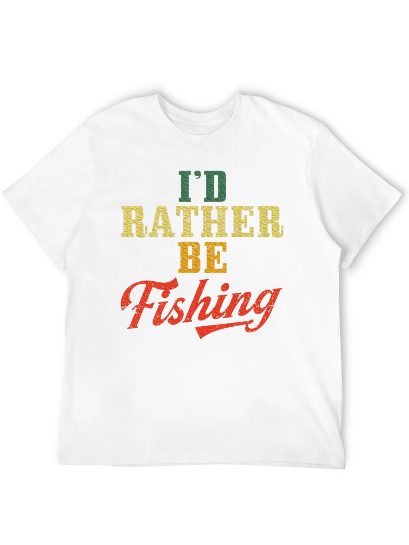 Id Rather Be Fishing T-Shirt