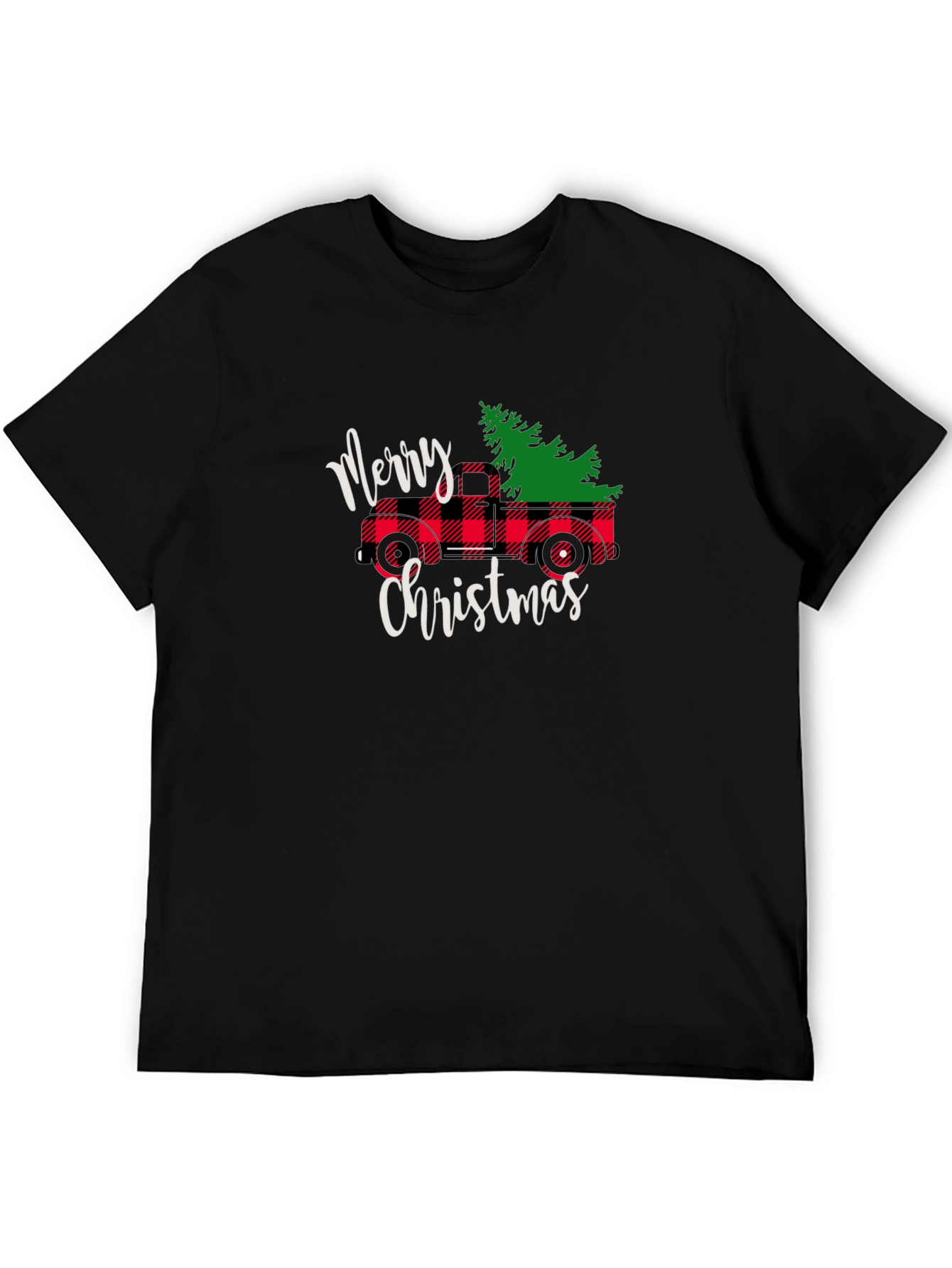 Merry Christmas Truck Graphic Tee