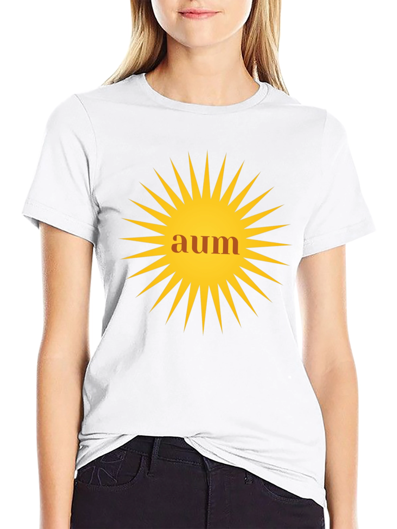 AUM Symbol Black T-Shirt
