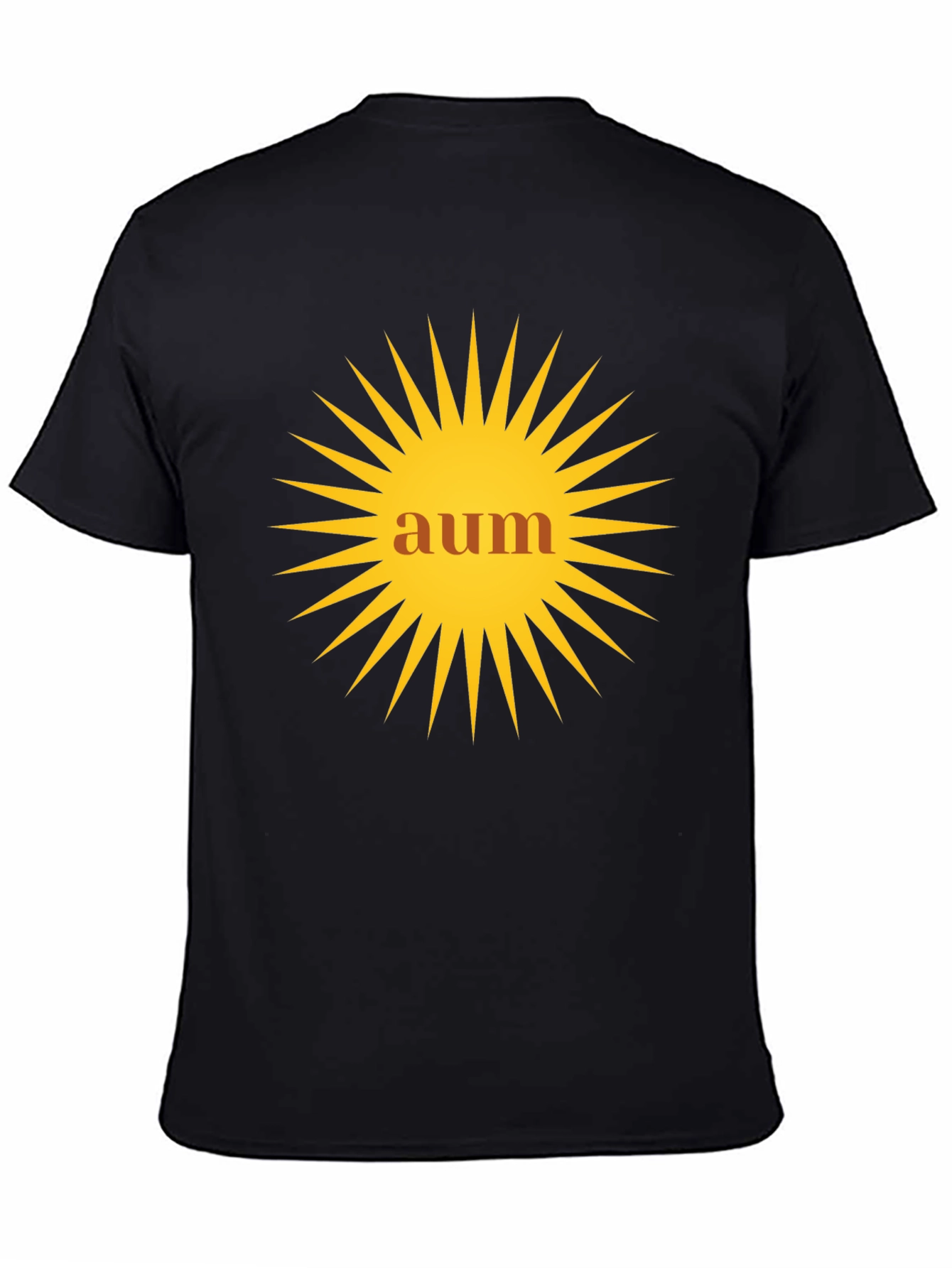 AUM Symbol Black T-Shirt