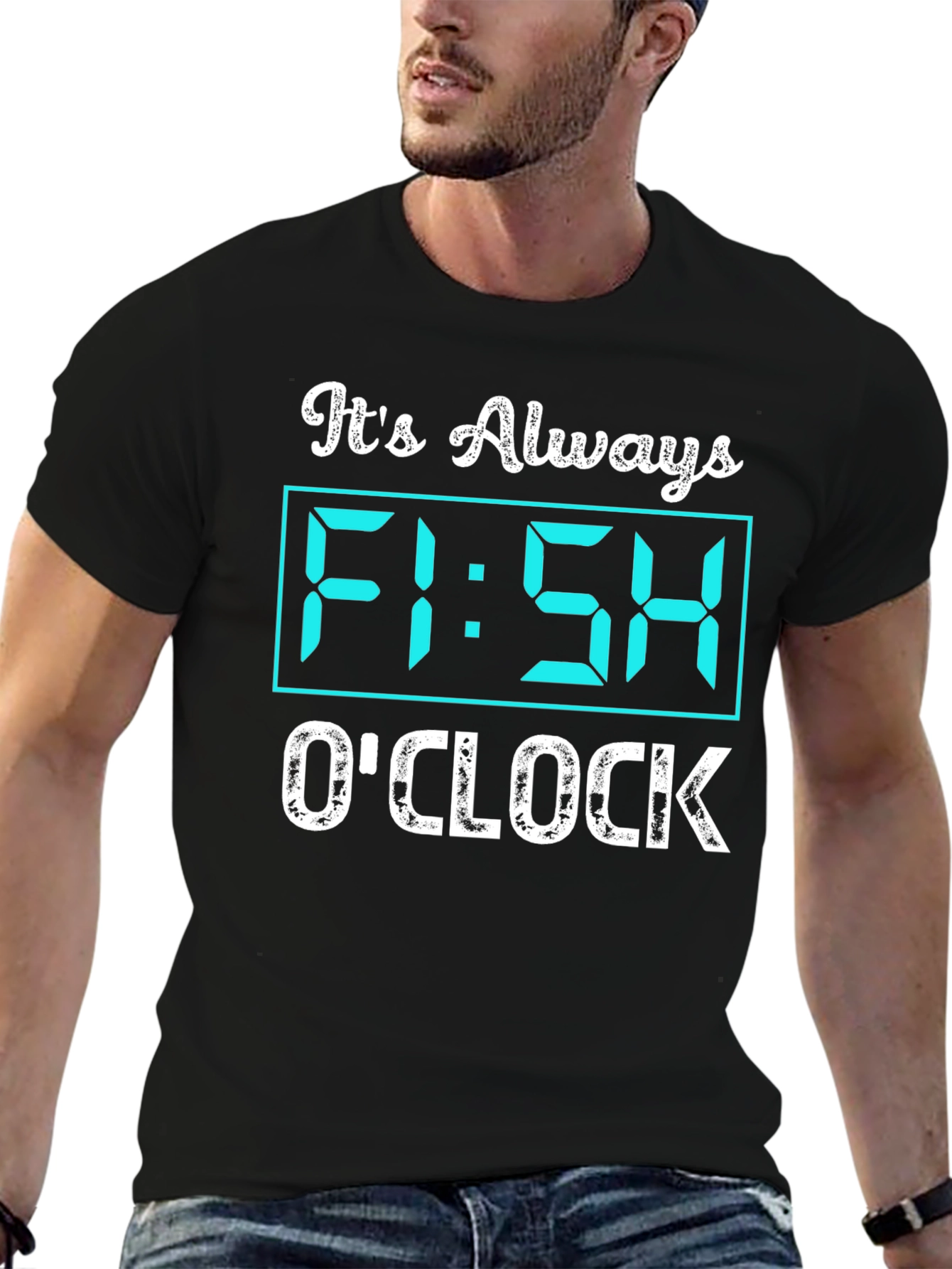 Its Always Fish OClock Graphic T-Shirt