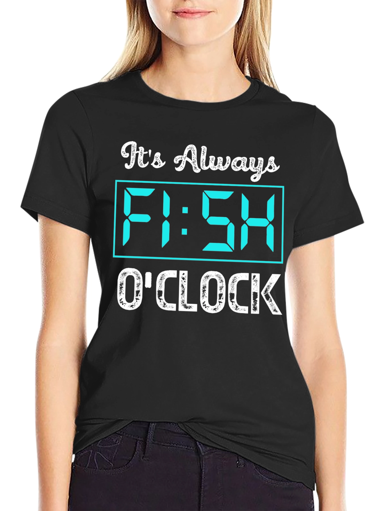 Its Always Fish OClock Graphic T-Shirt