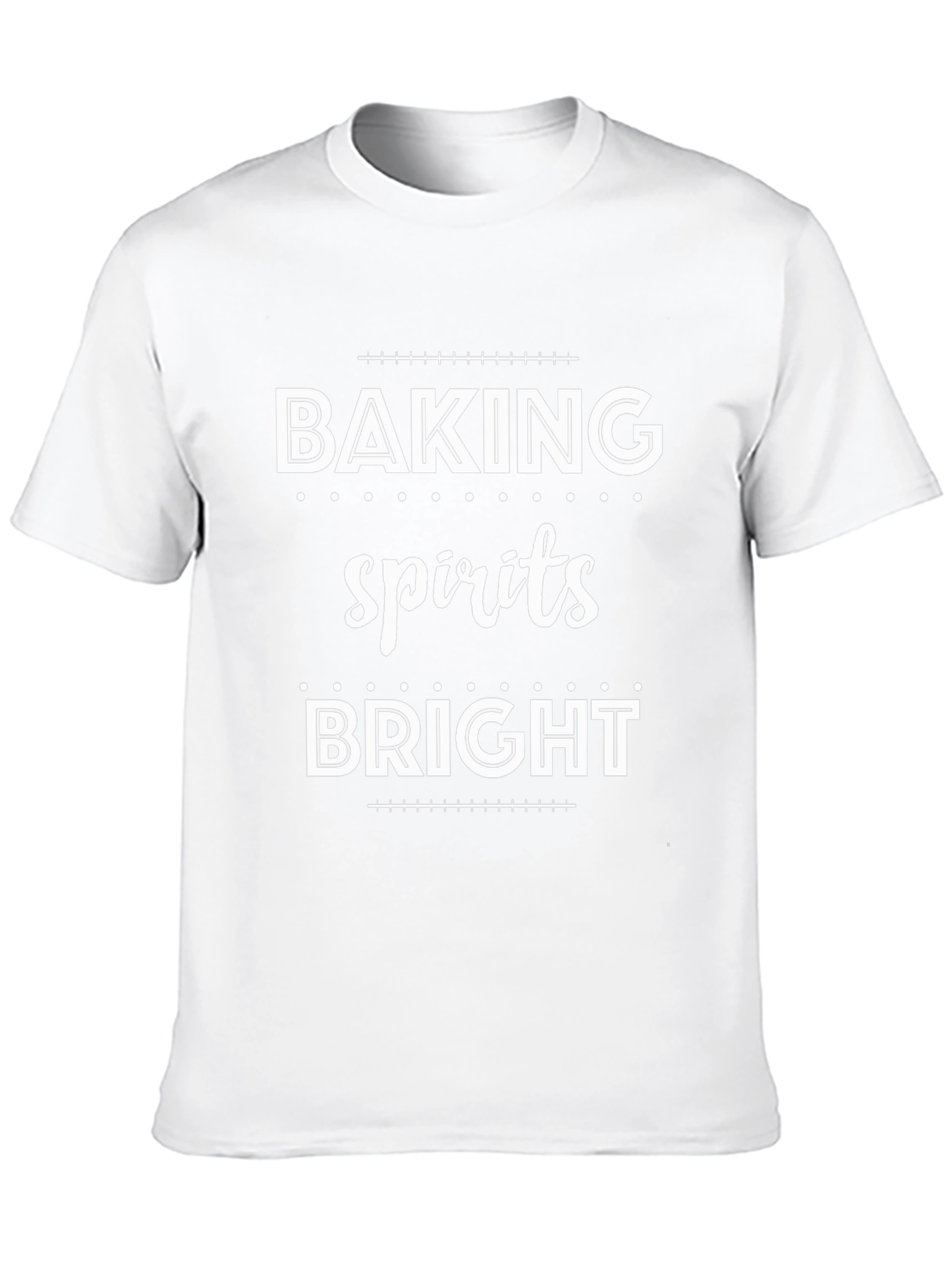 Baking Spirits Bright Graphic Tee - Black
