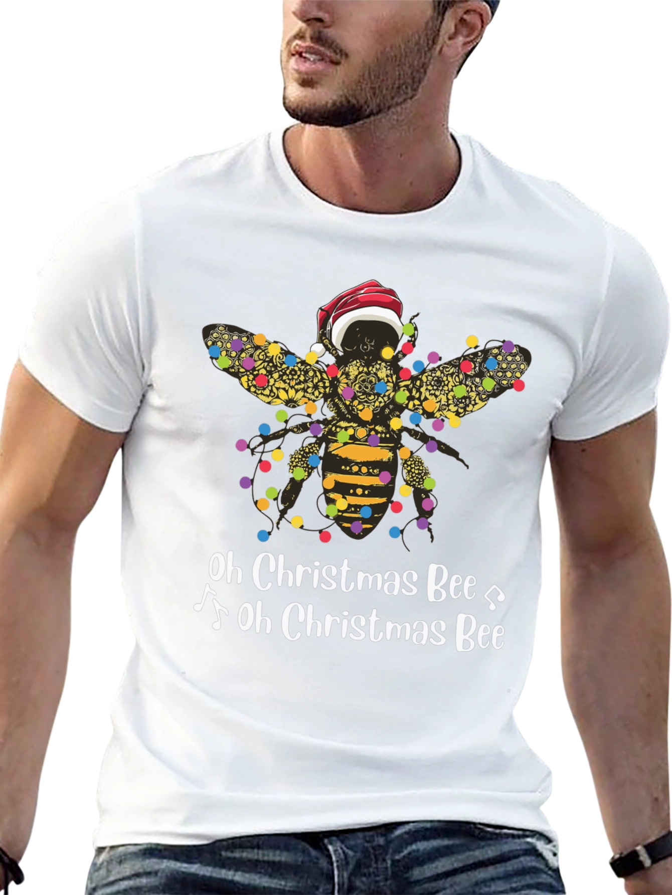 Oh Christmas Bee Graphic Tee