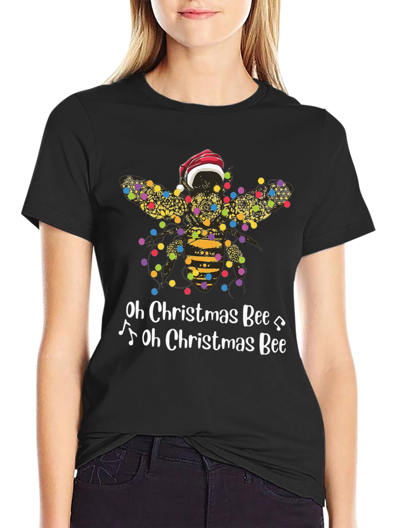 Oh Christmas Bee Graphic Tee