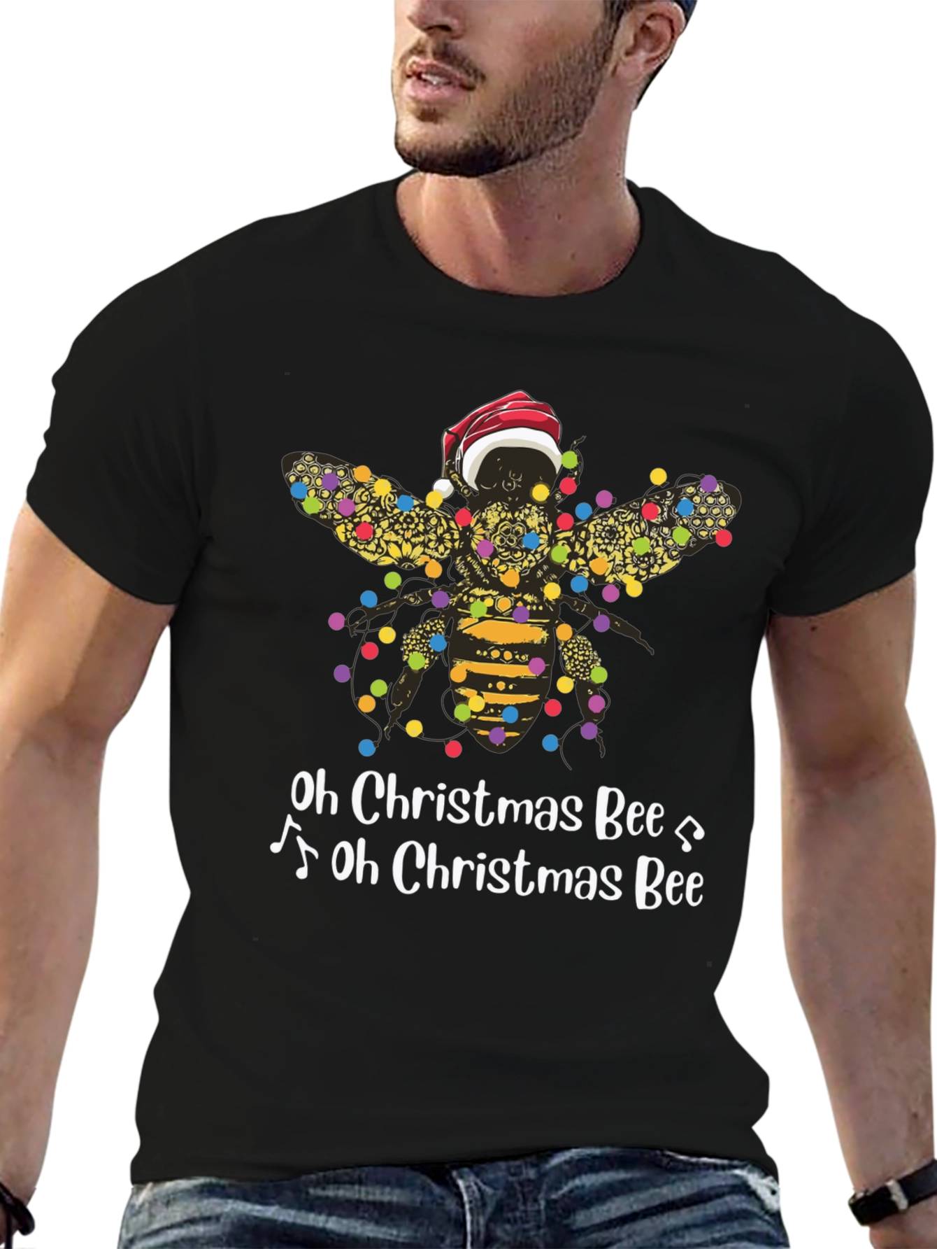 Oh Christmas Bee Graphic Tee