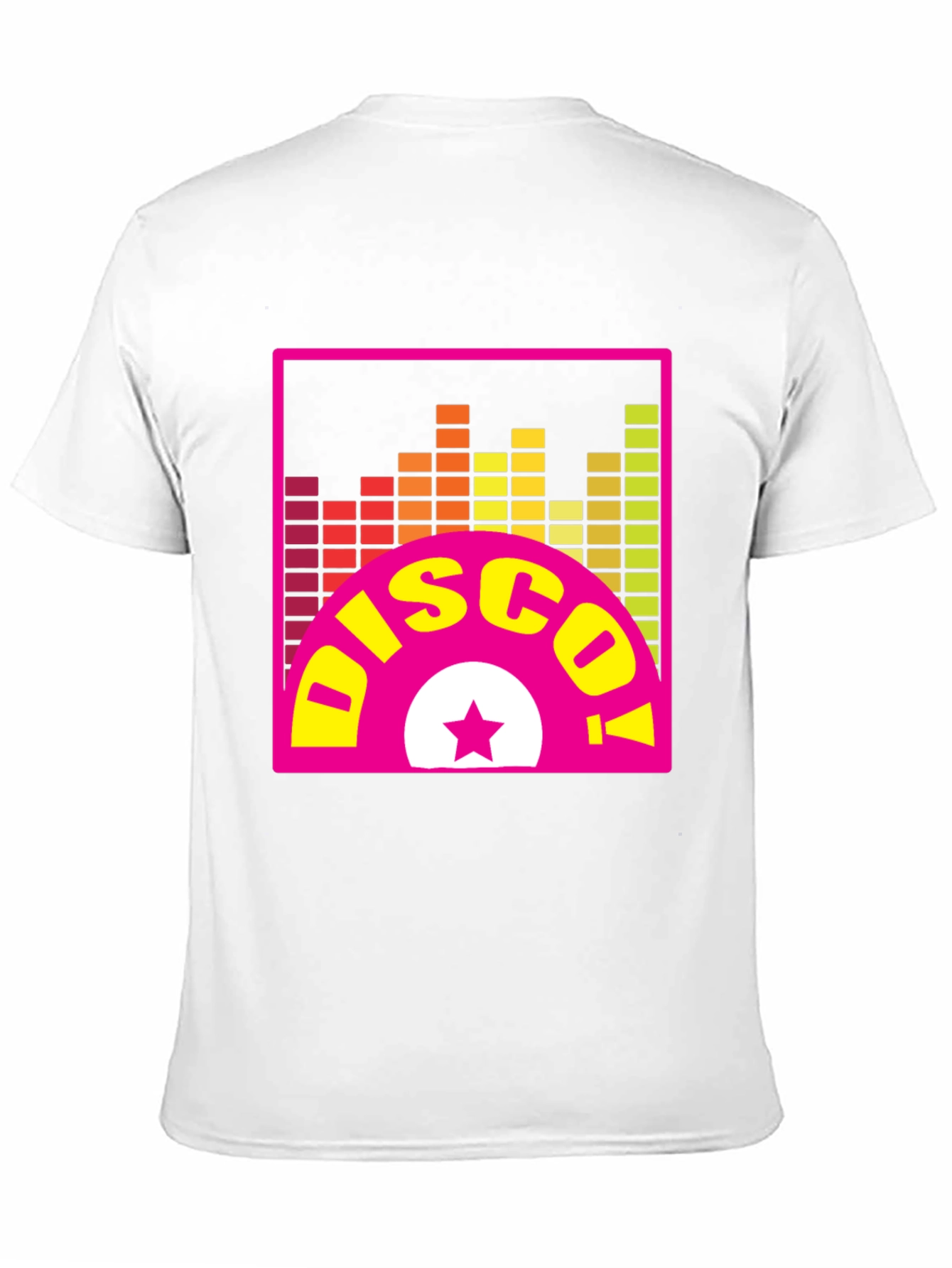 Retro Disco Graphic Tee - Black