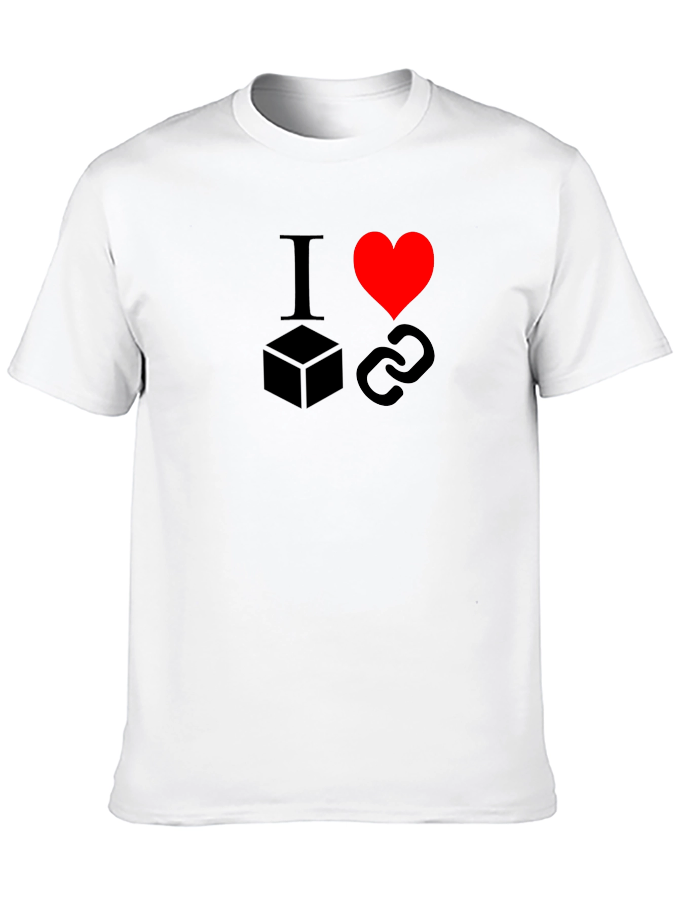 I Heart Blockchain T-Shirt - Crypto Tee