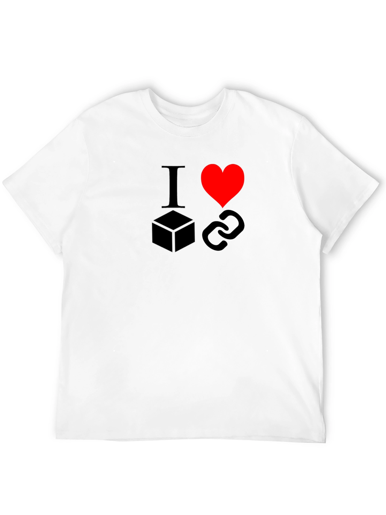 I Heart Blockchain T-Shirt - Crypto Tee