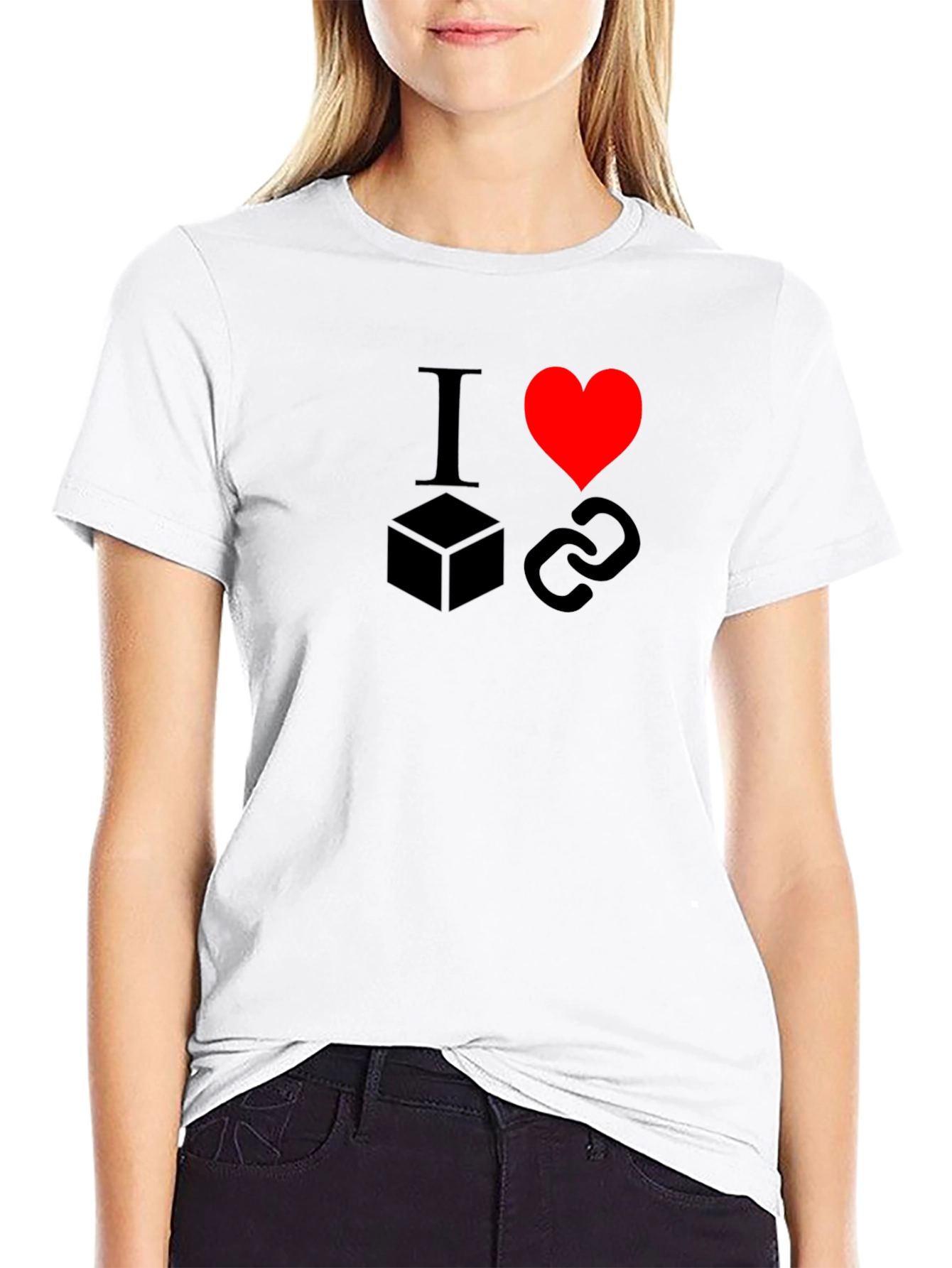 I Heart Blockchain T-Shirt - Crypto Tee