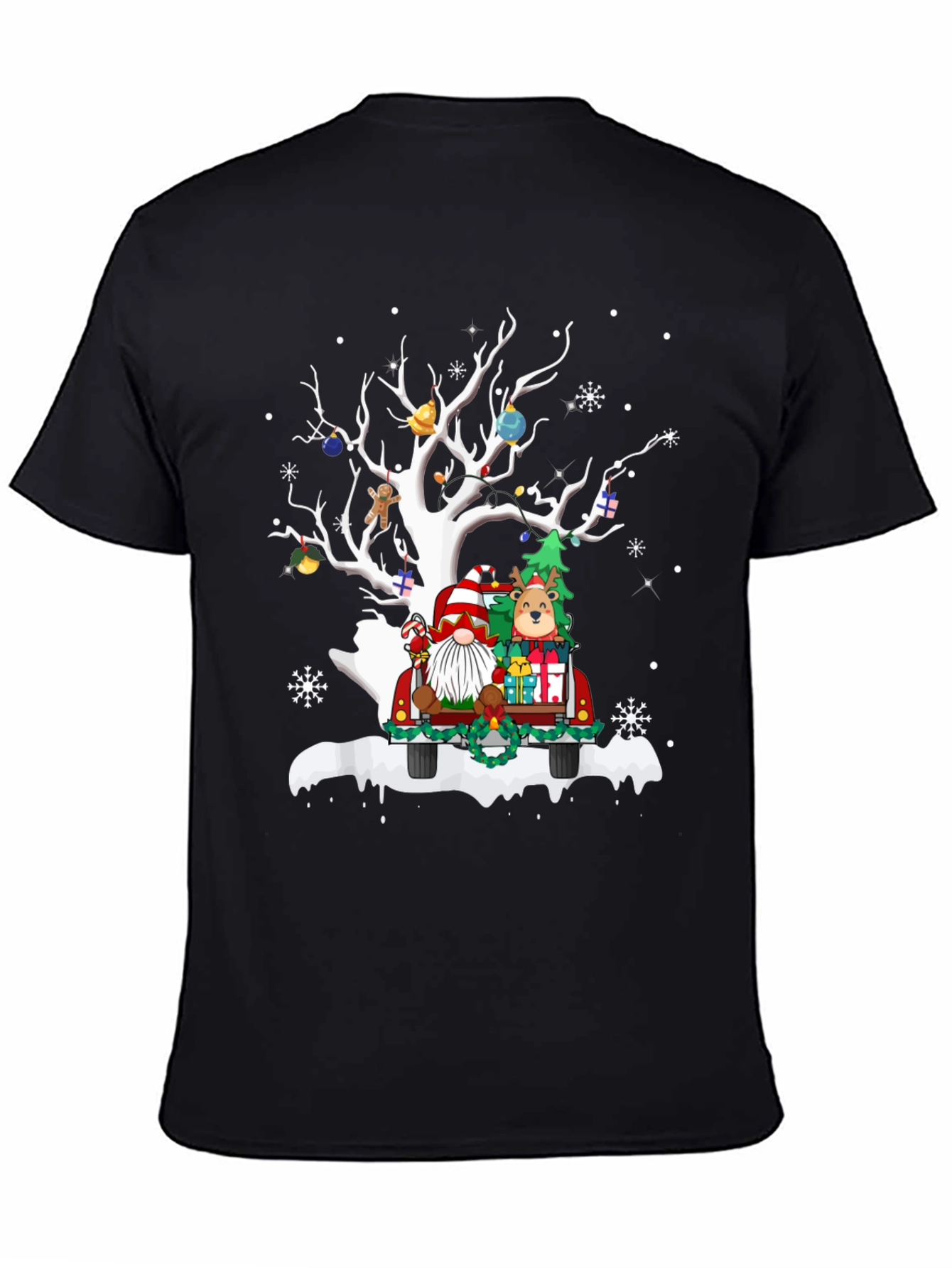 Christmas Tree Truck Graphic Tee