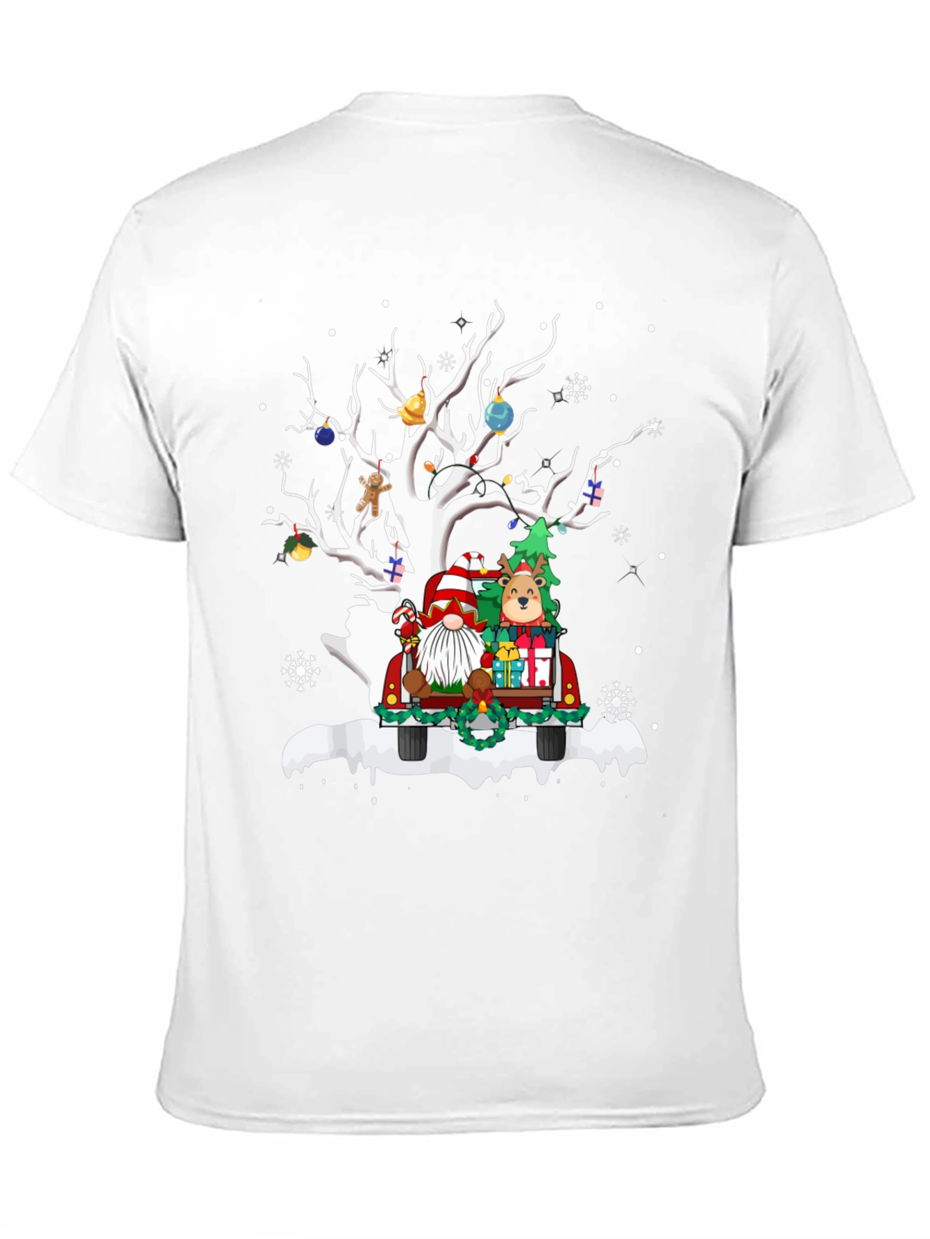 Christmas Tree Truck Graphic Tee