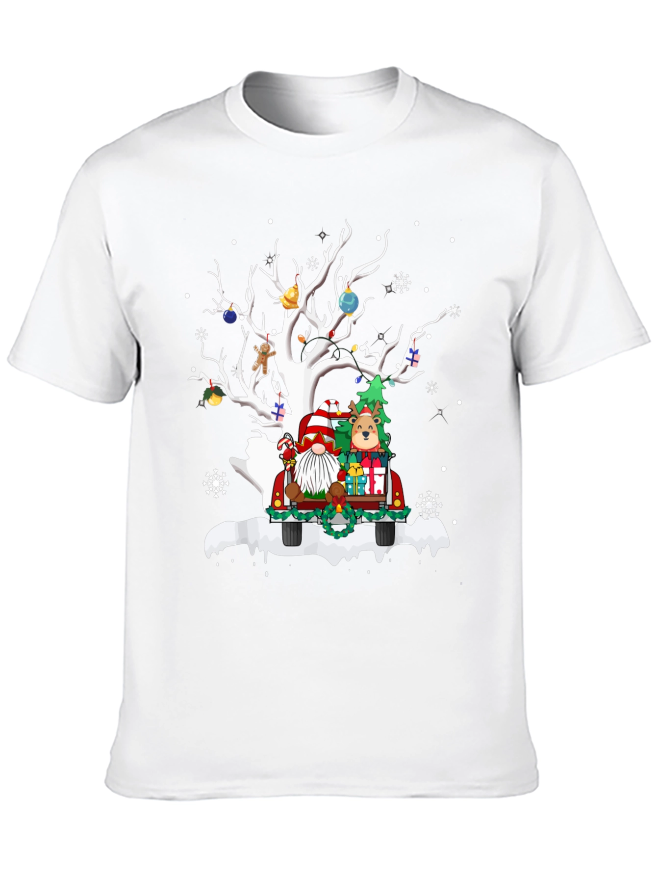 Christmas Tree Truck Graphic Tee