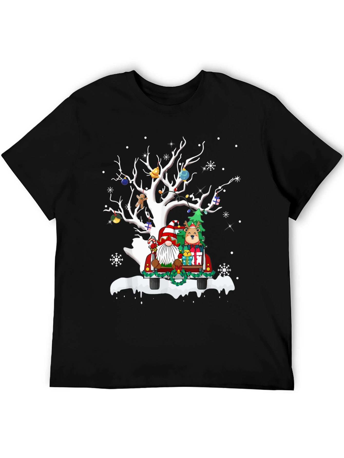 Christmas Tree Truck Graphic Tee