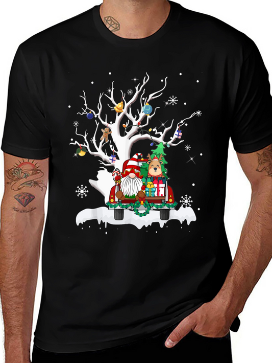 Christmas Tree Truck Graphic Tee