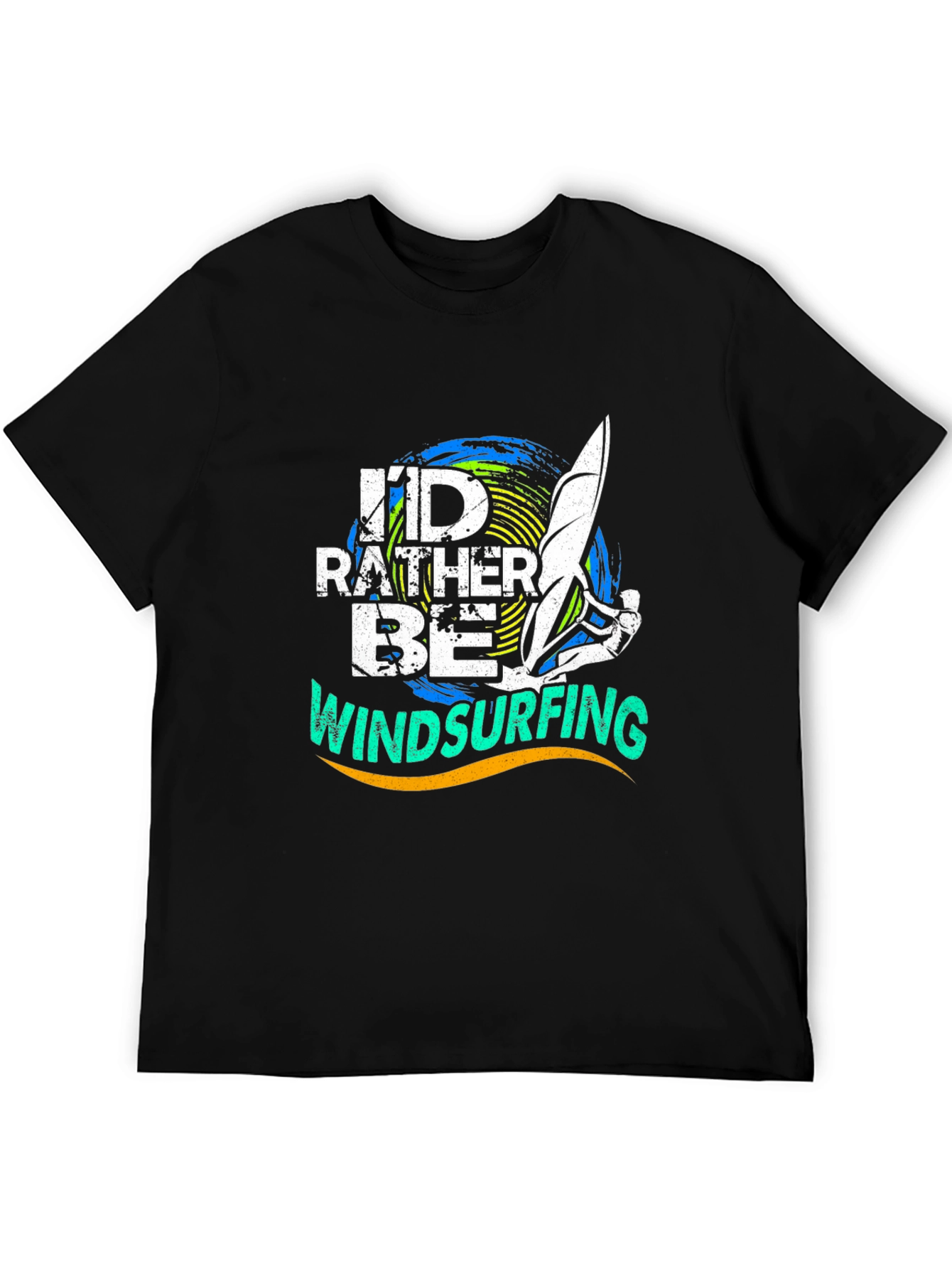 Windsurfing T-Shirt: Id Rather Be Windsurfing