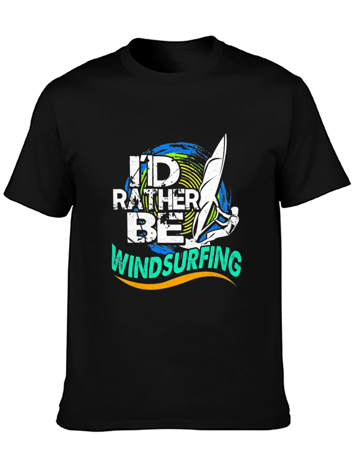 Windsurfing T-Shirt: Id Rather Be Windsurfing
