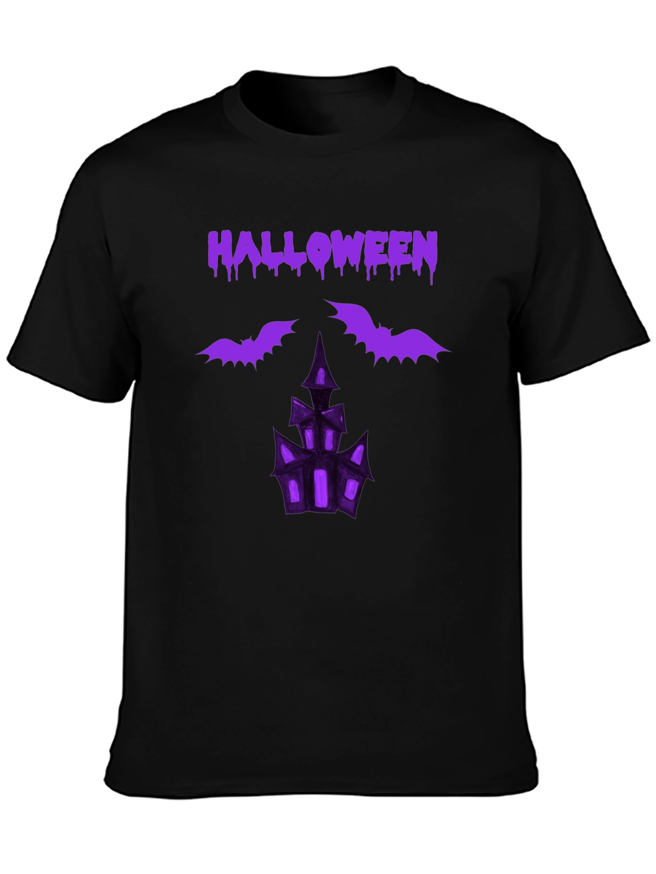 Halloween T-Shirt - Spooky Haunted House