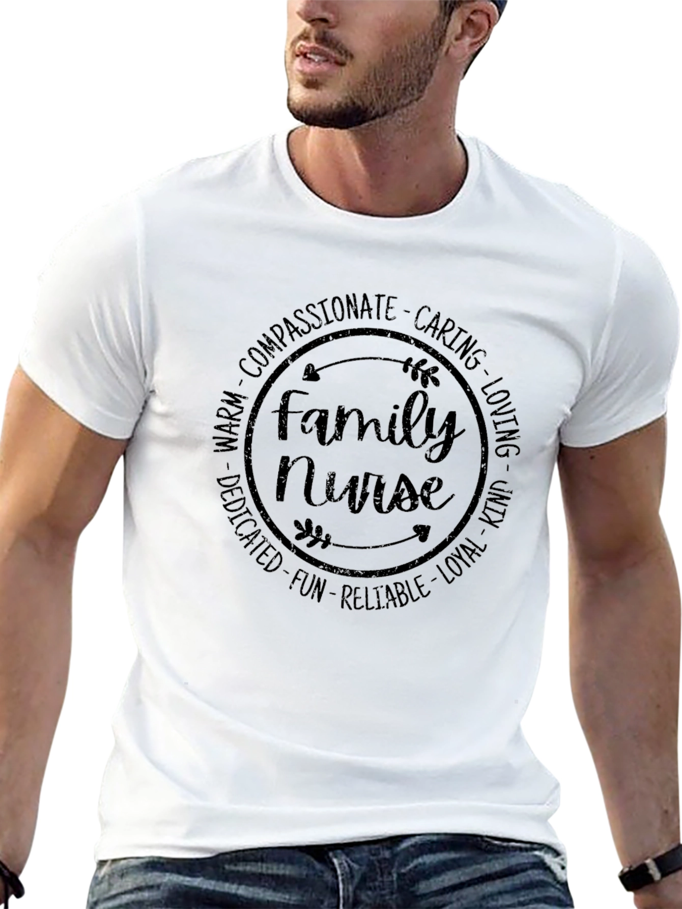 Family Nurse Compassionate Caring T-Shirt