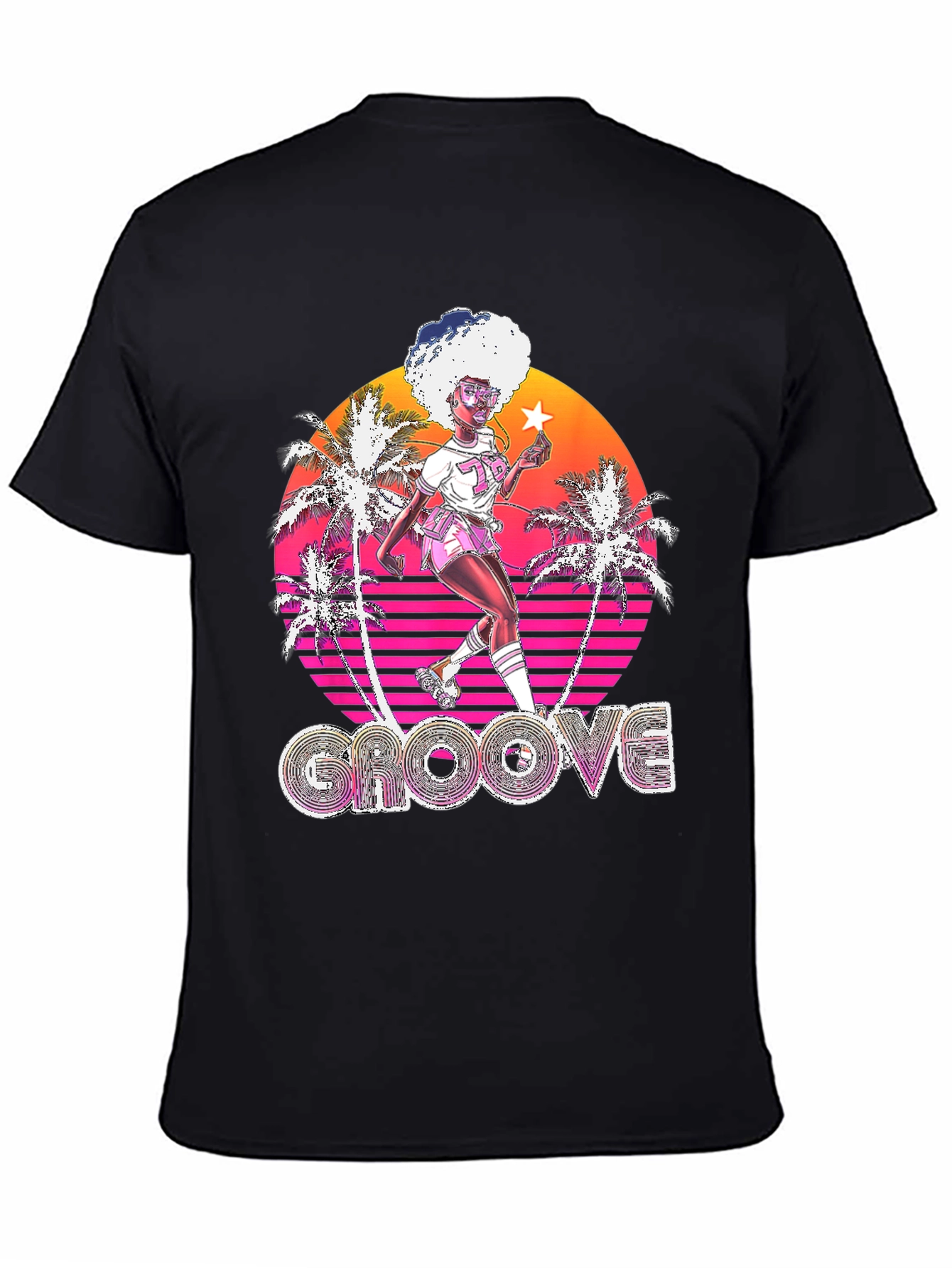 Retro Groove T-Shirt with 80s Vibe