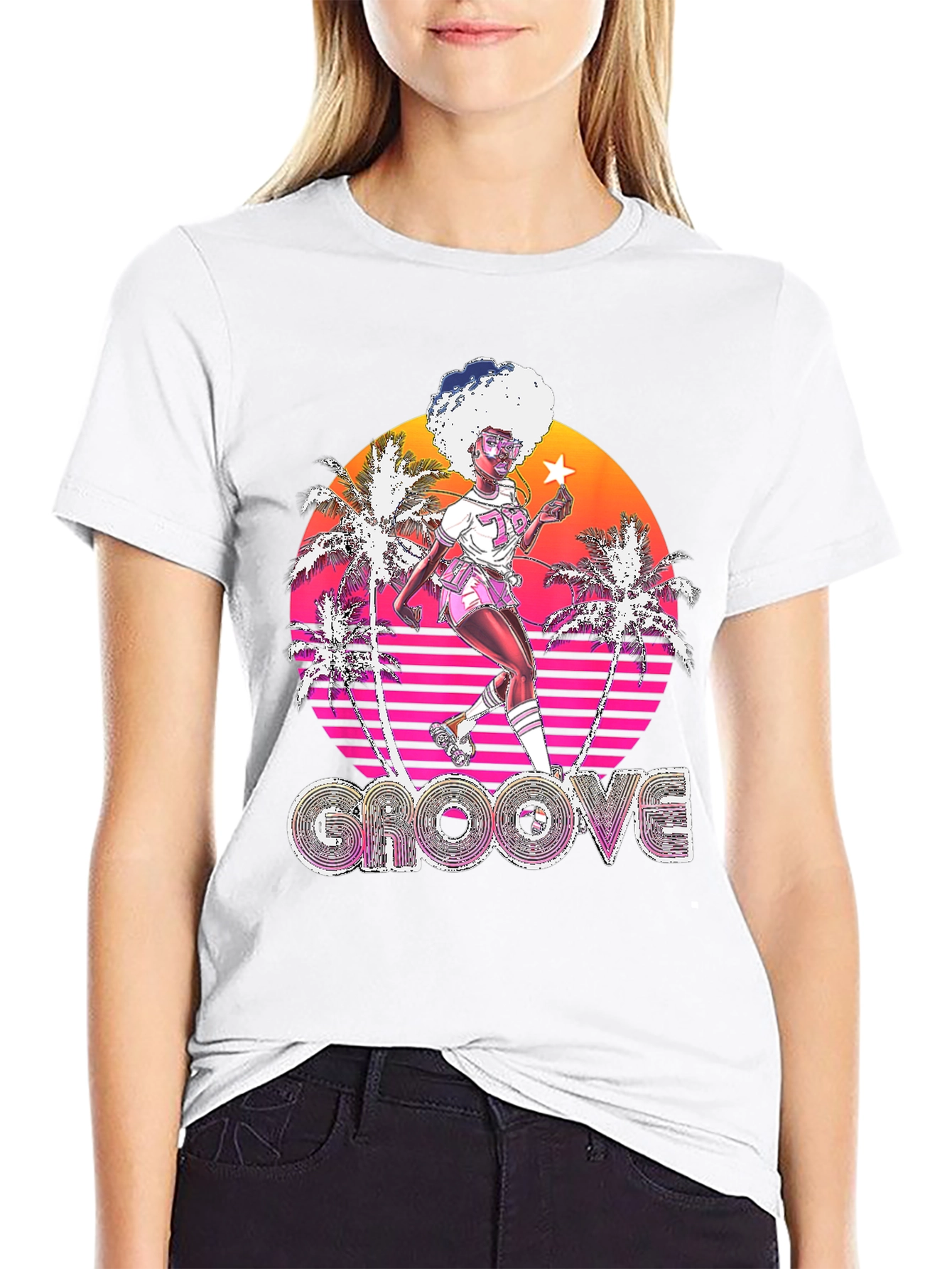 Retro Groove T-Shirt with 80s Vibe