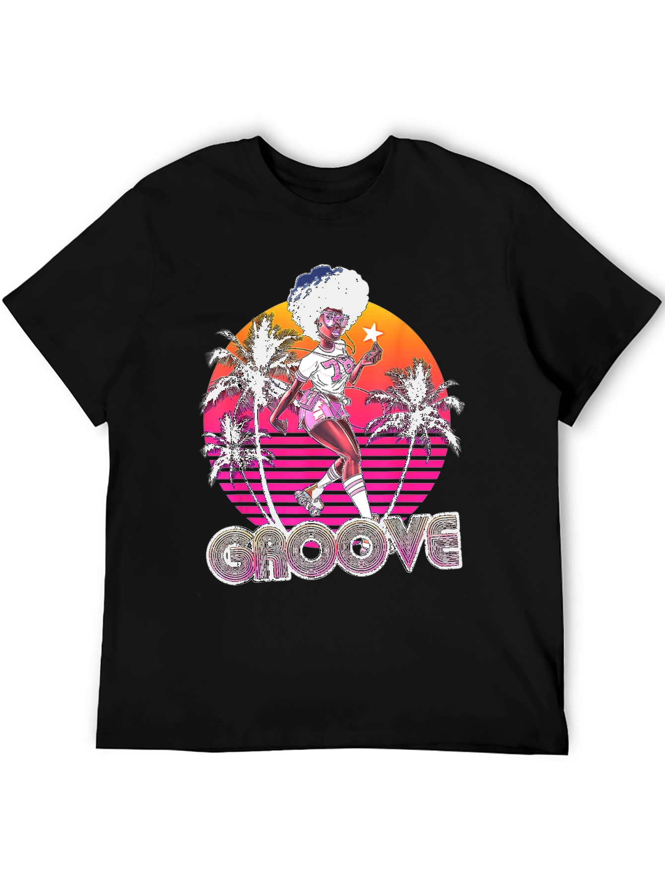 Retro Groove T-Shirt with 80s Vibe
