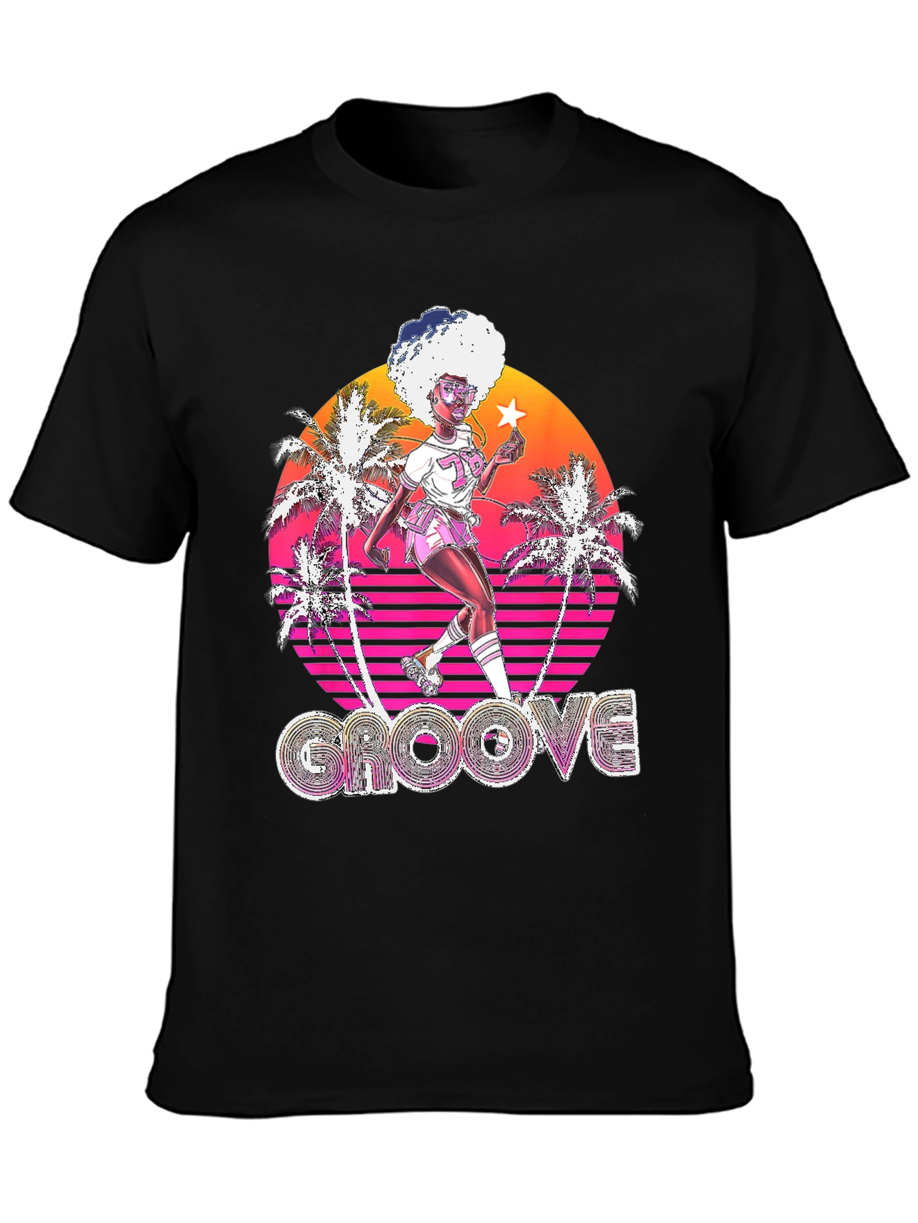Retro Groove T-Shirt with 80s Vibe