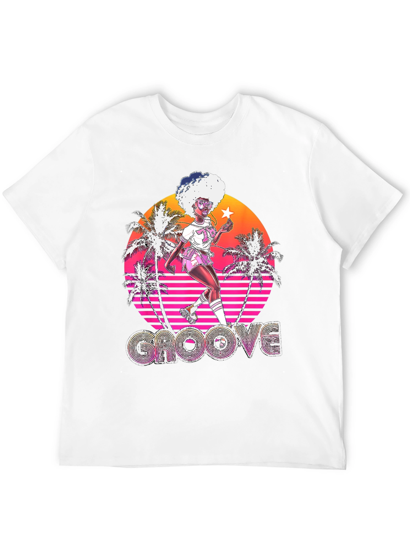 Retro Groove T-Shirt with 80s Vibe