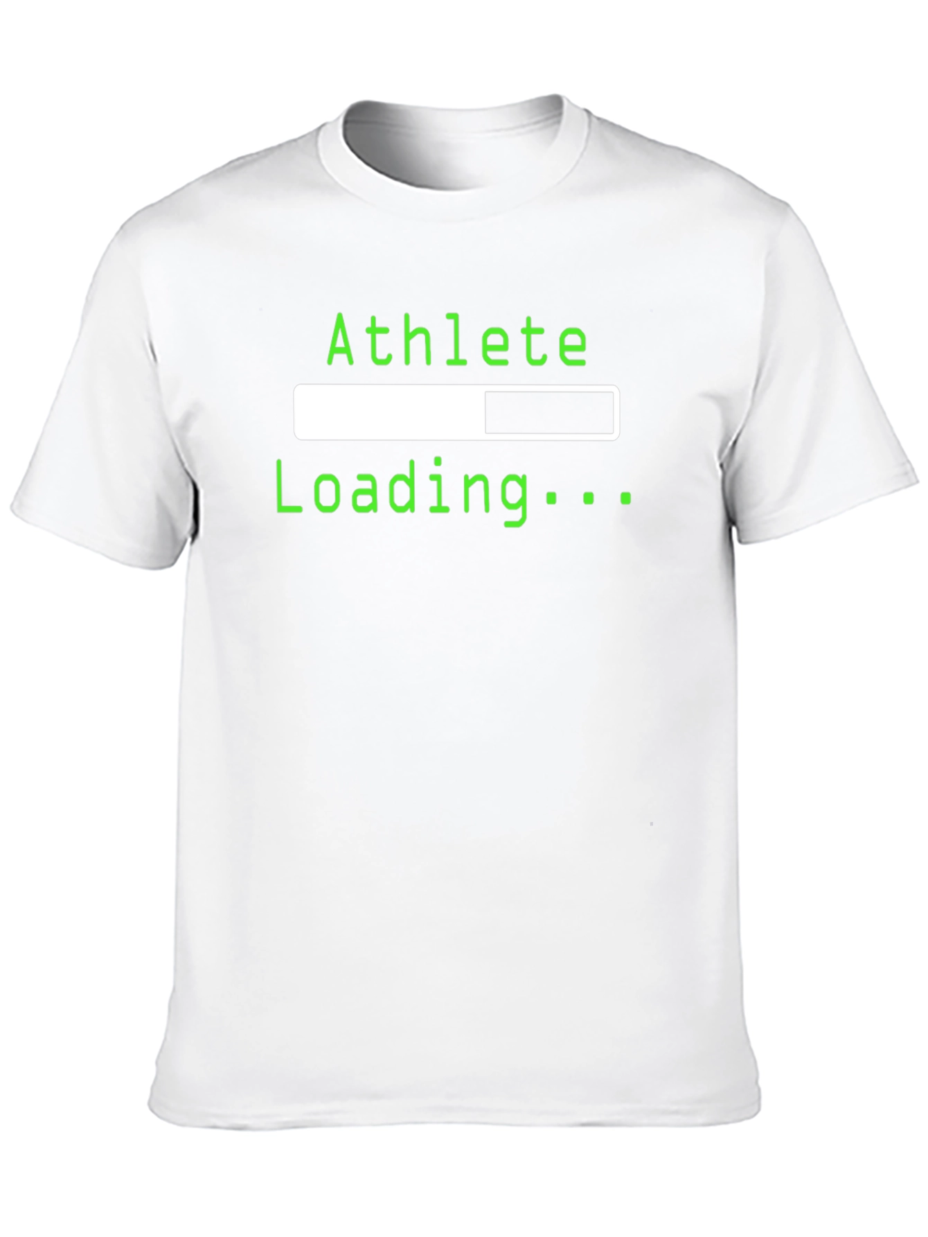 Athlete Loading Graphic T-Shirt - Black