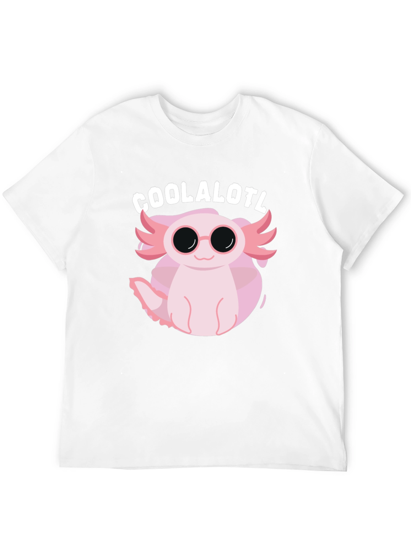 Cool Axolotl Black T-Shirt
