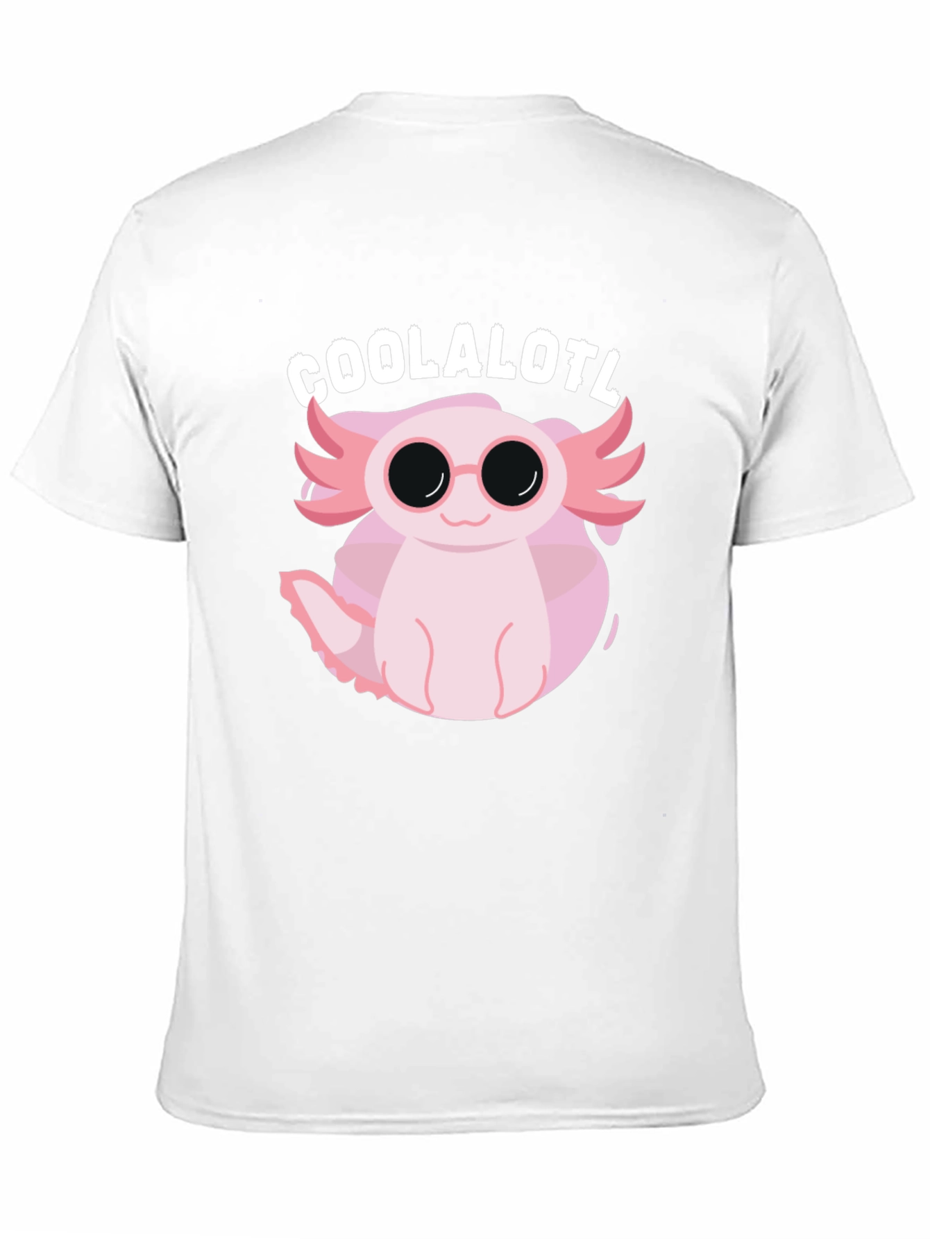 Cool Axolotl Black T-Shirt