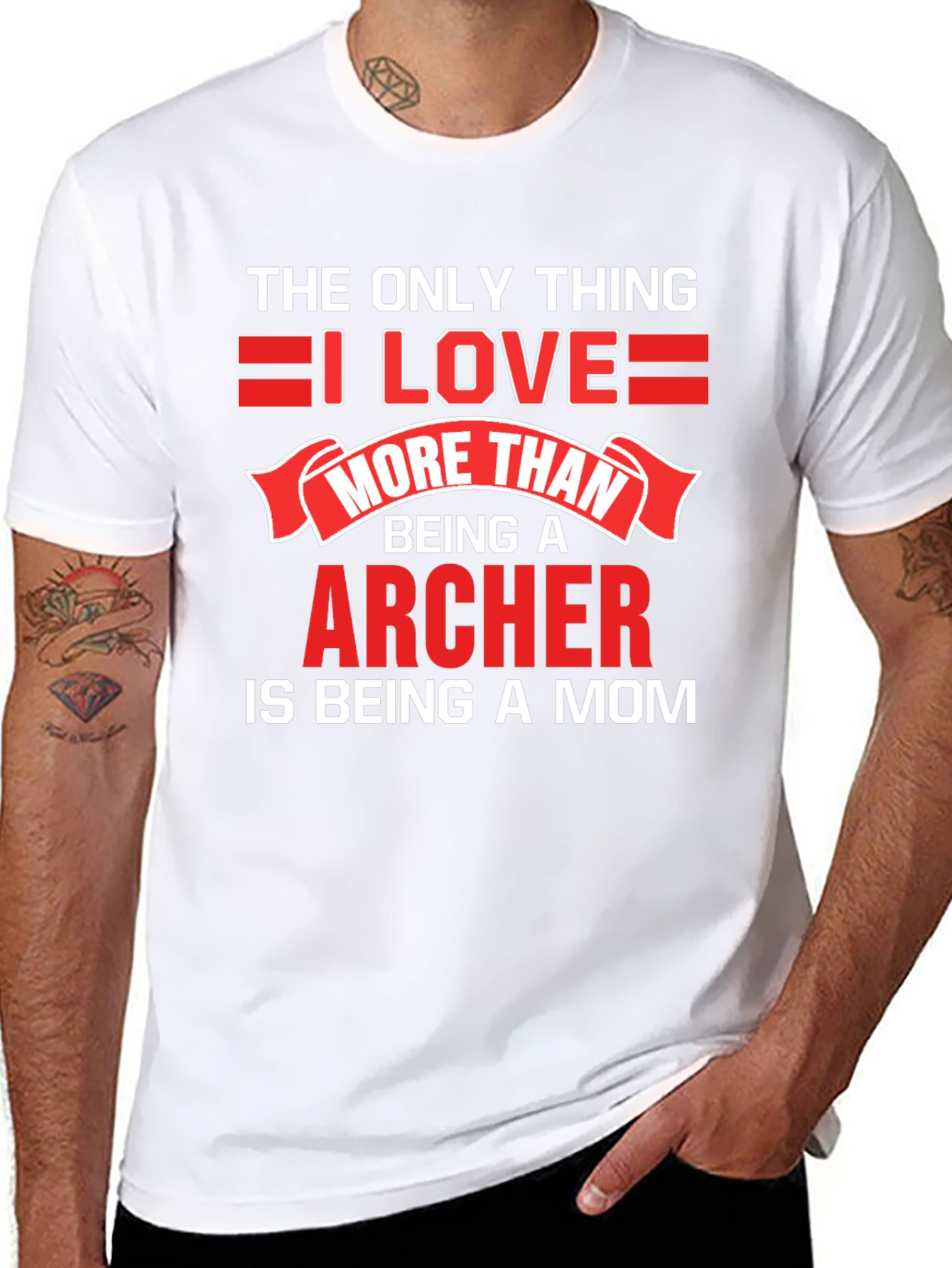 Archer Mom T-Shirt - Love Being a Mom!