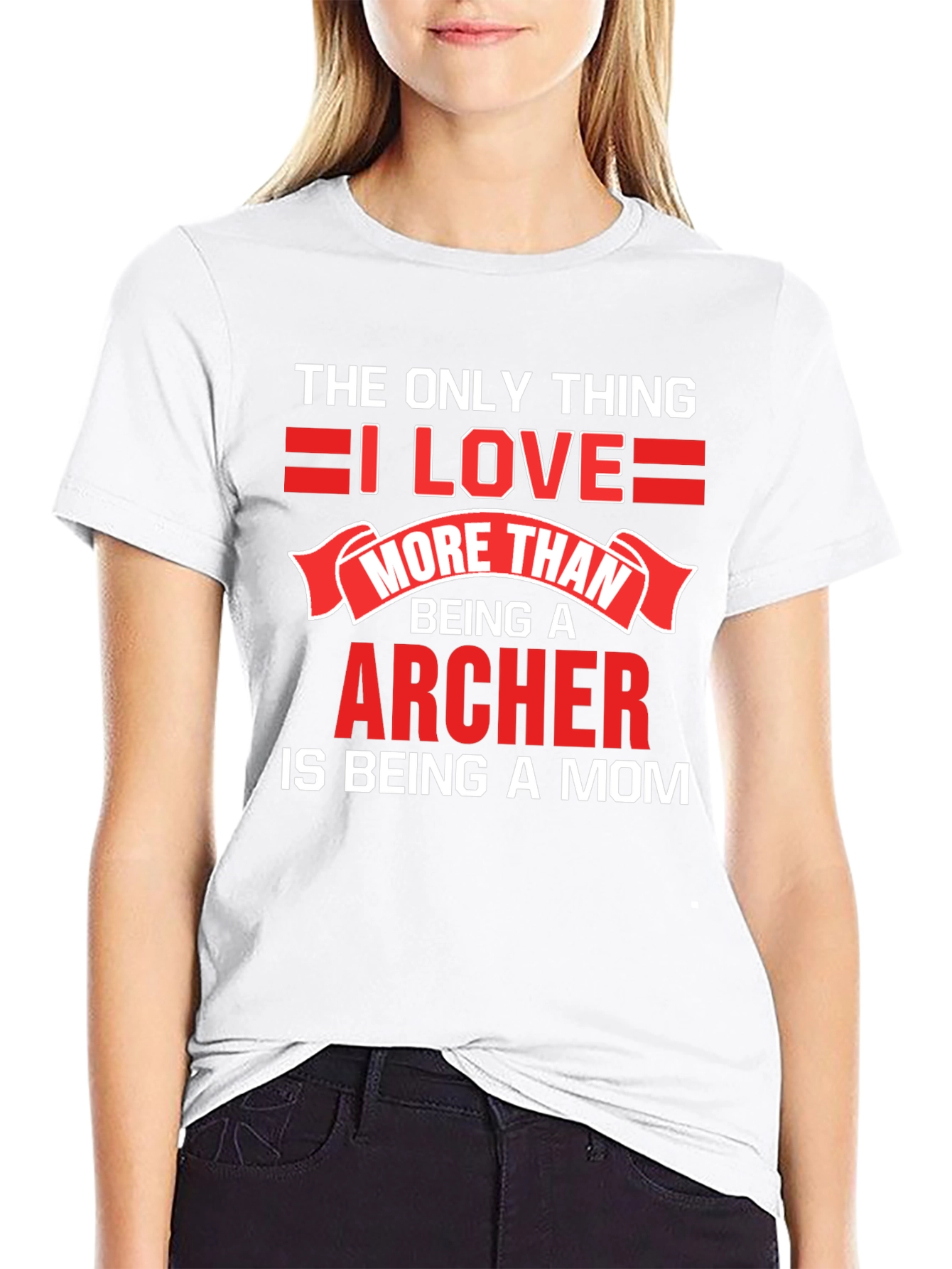 Archer Mom T-Shirt - Love Being a Mom!