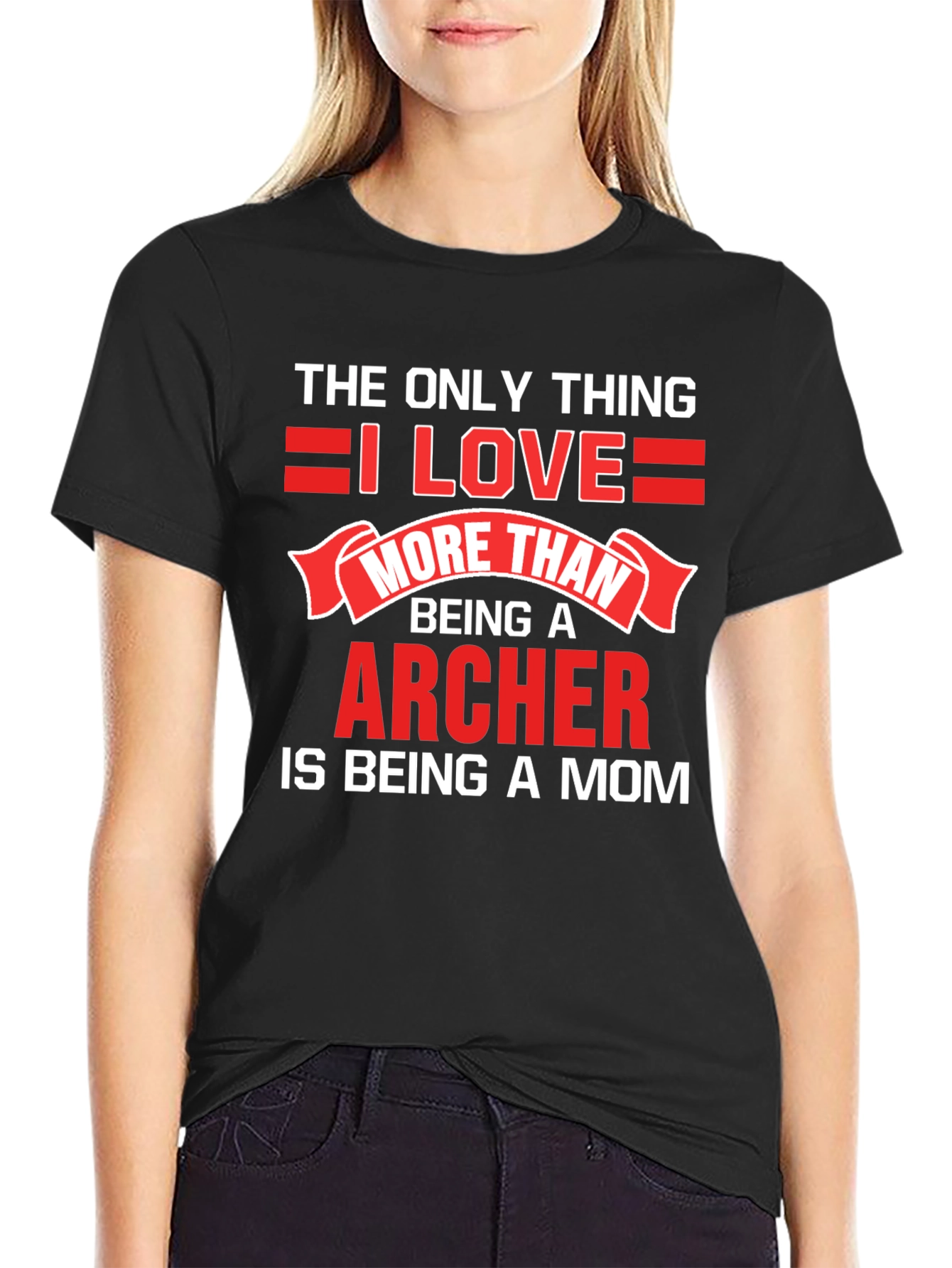 Archer Mom T-Shirt - Love Being a Mom!