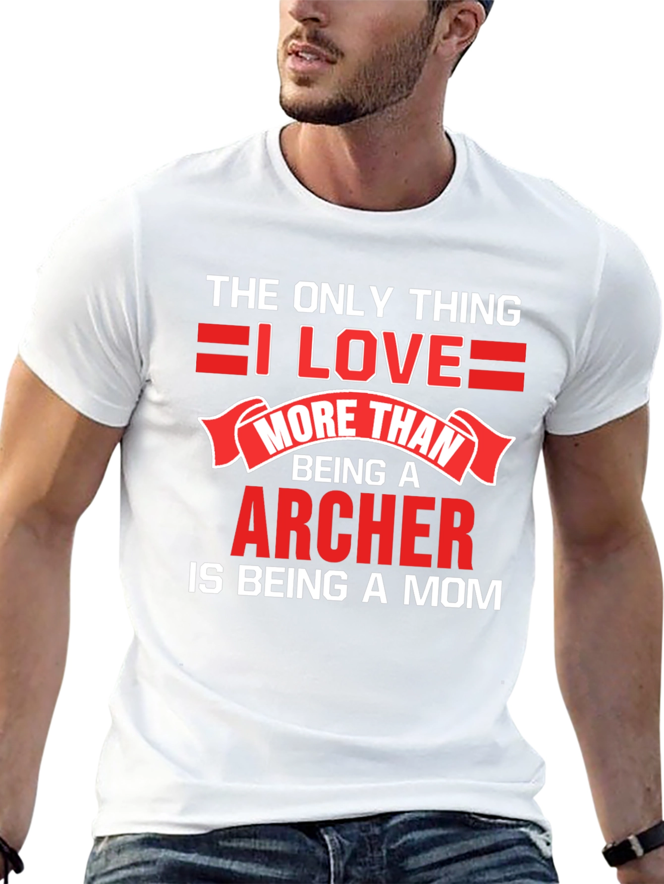 Archer Mom T-Shirt - Love Being a Mom!