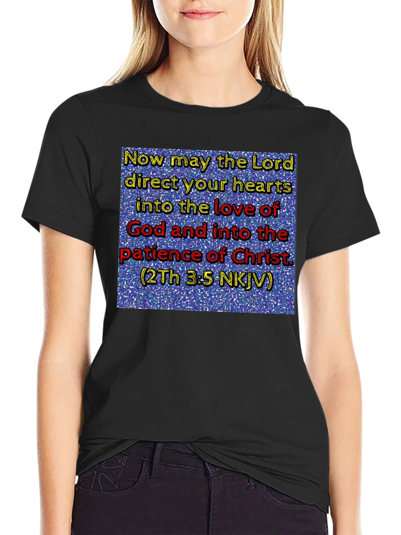 Religious T-Shirt: Love & Patience