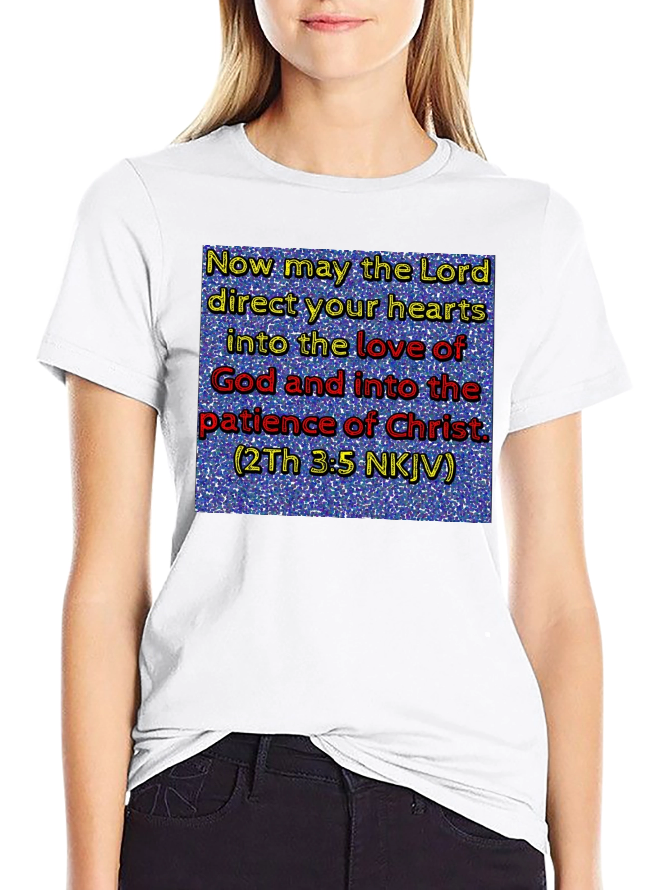 Religious T-Shirt: Love & Patience