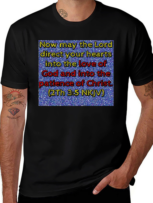Religious T-Shirt: Love & Patience