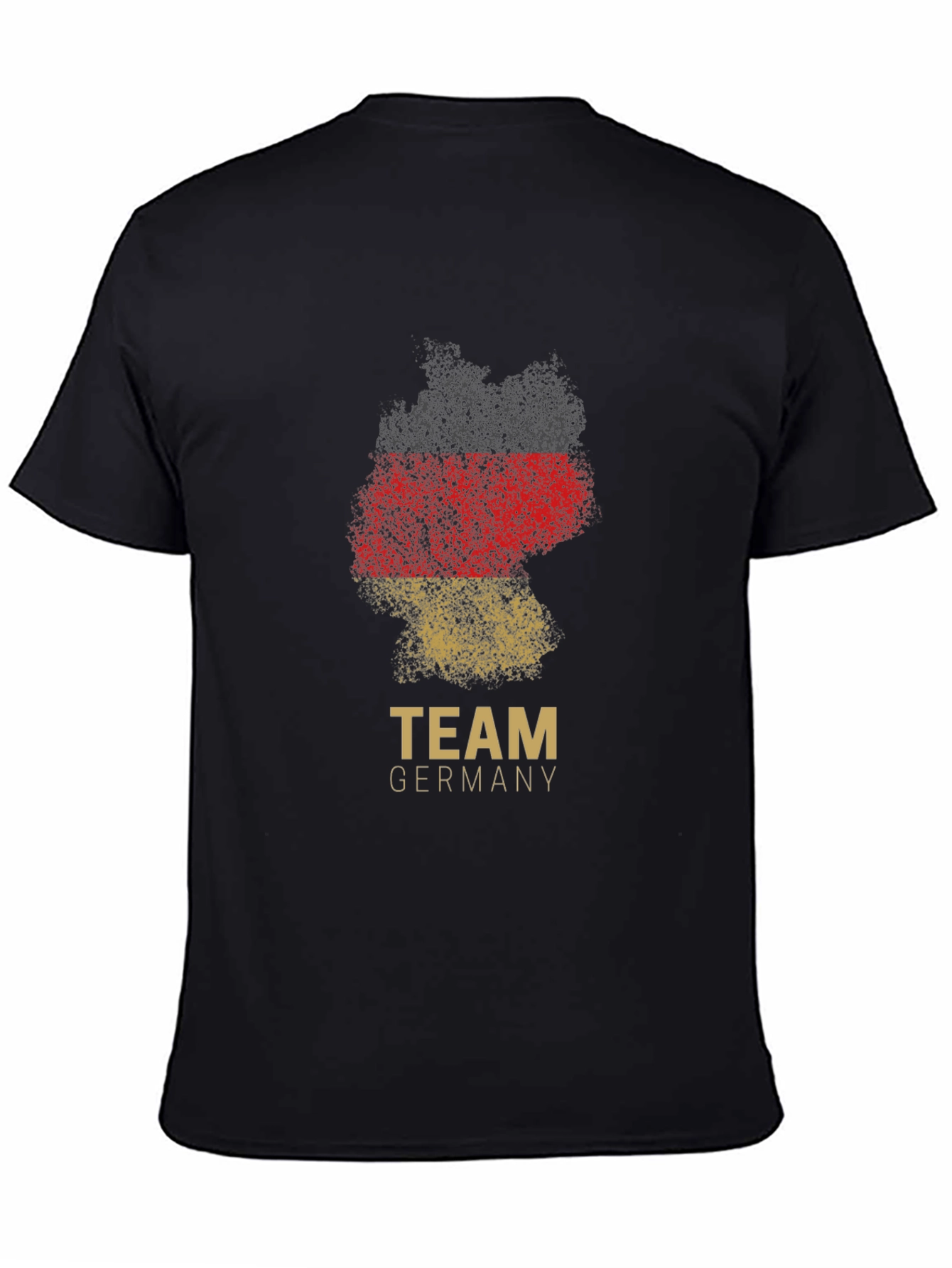 Team Germany T-Shirt - Grunge Flag Design