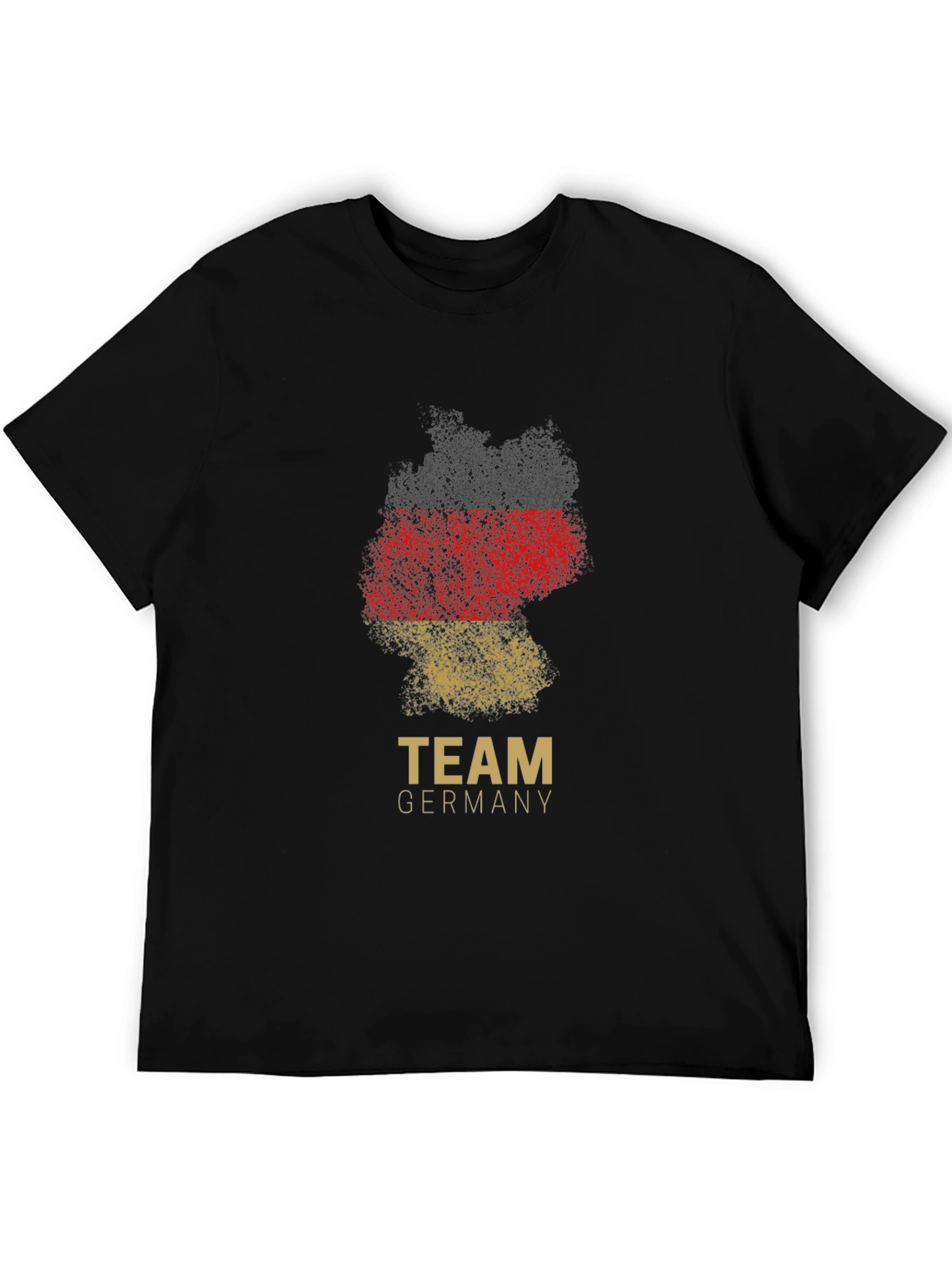Team Germany T-Shirt - Grunge Flag Design