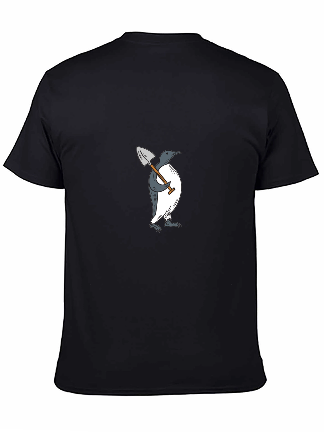 Penguin Shovel Graphic T-Shirt