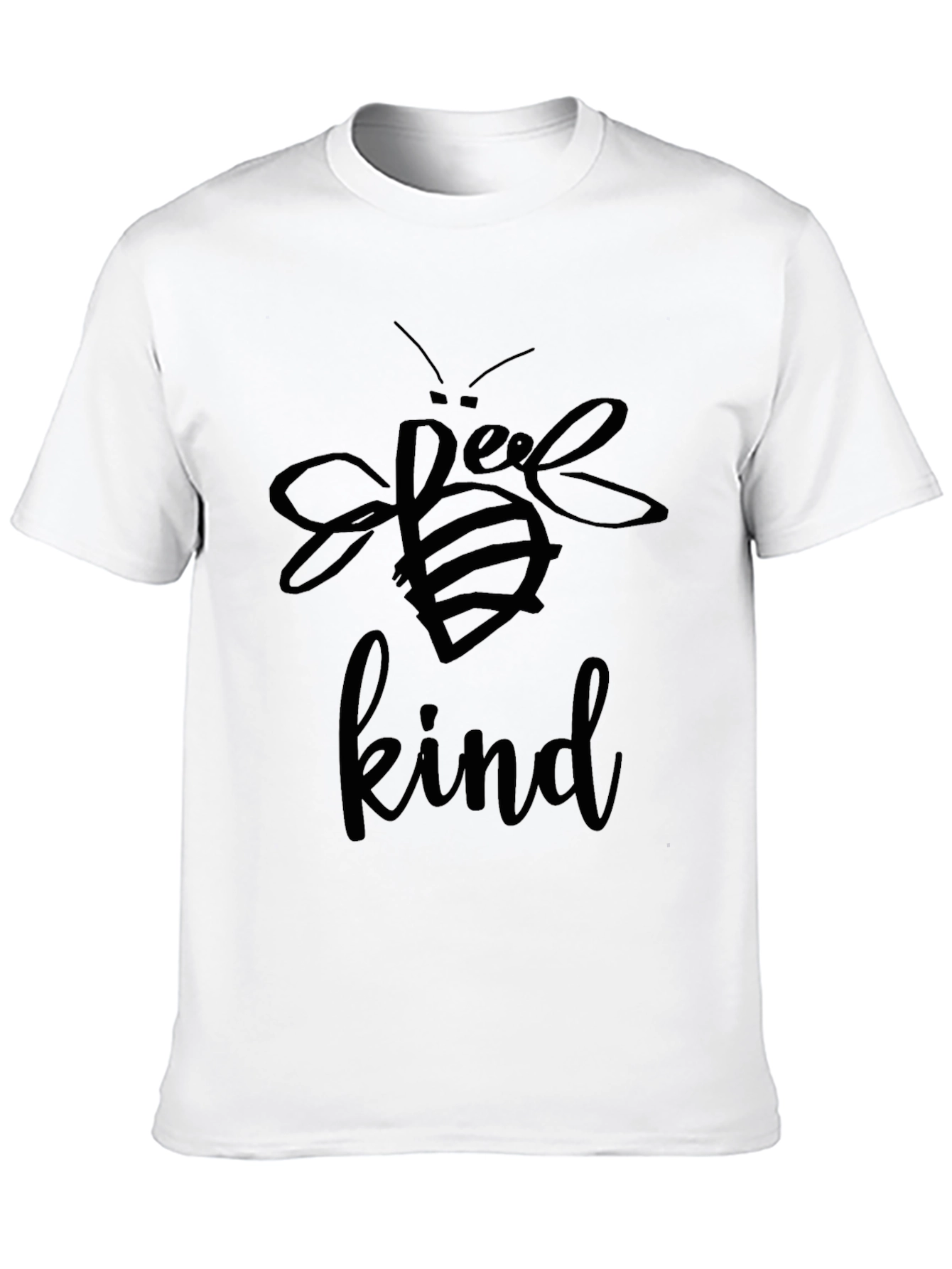 Bee Kind Graphic Tee - Positive Message Shirt