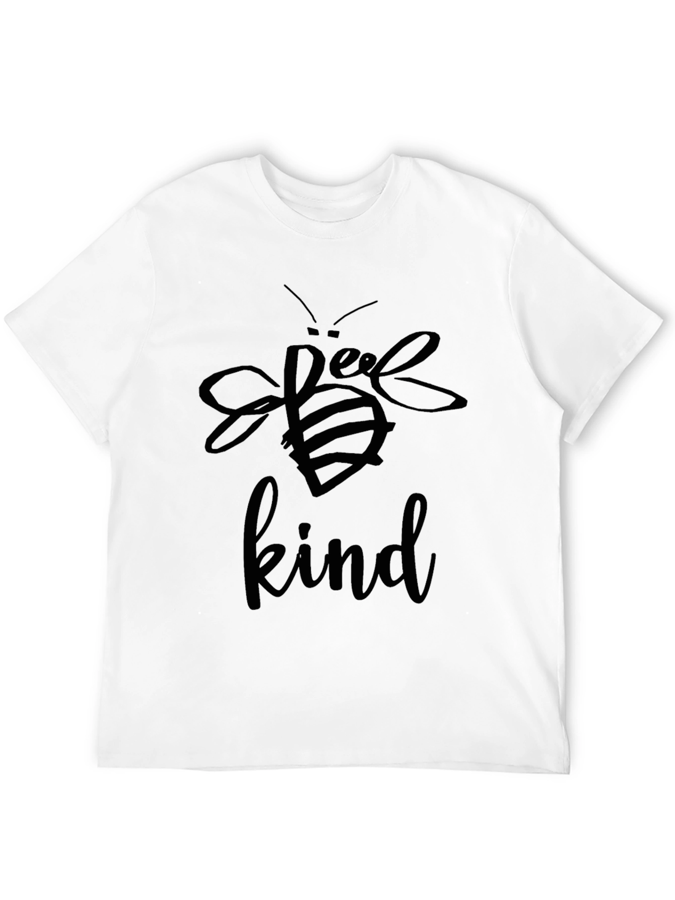 Bee Kind Graphic Tee - Positive Message Shirt