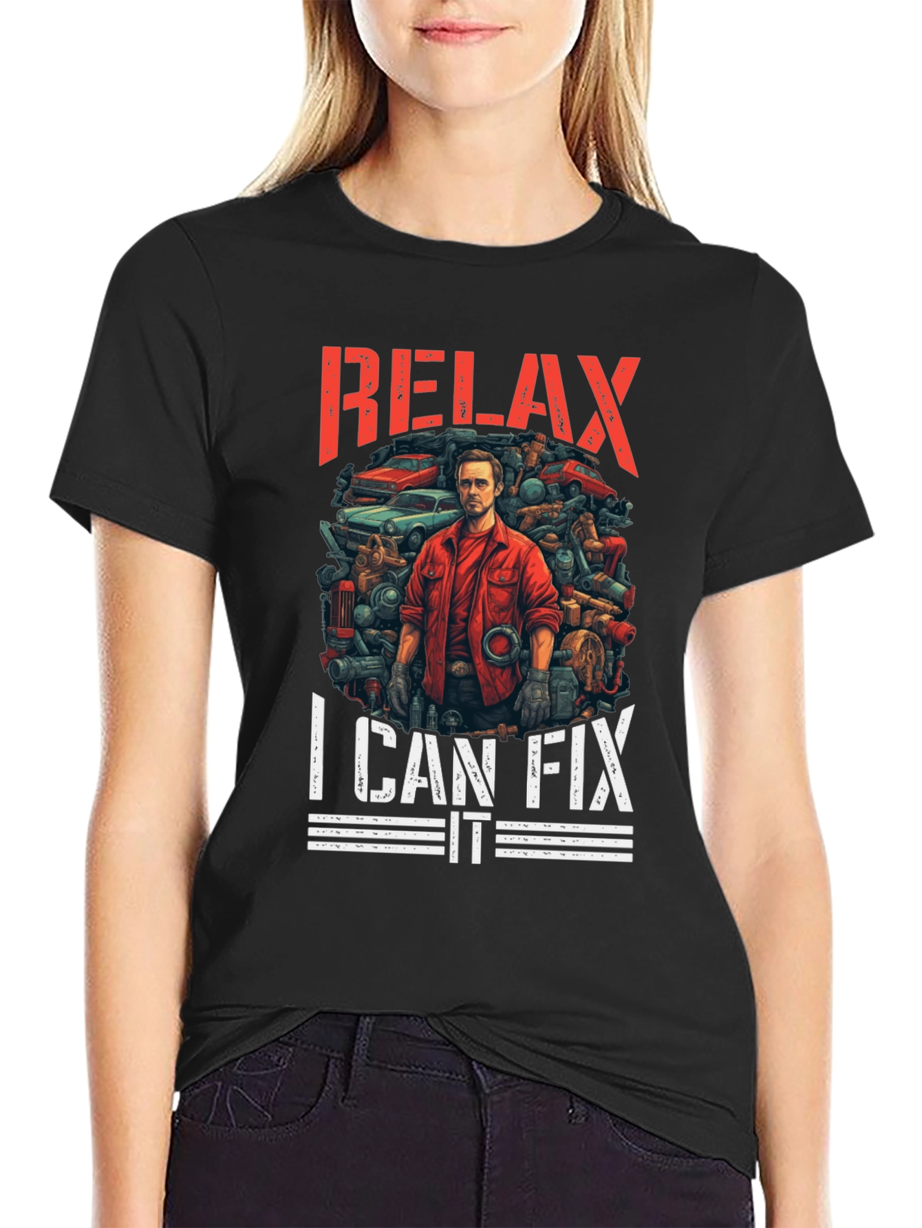 Relax I Can Fix It Graphic T-Shirt