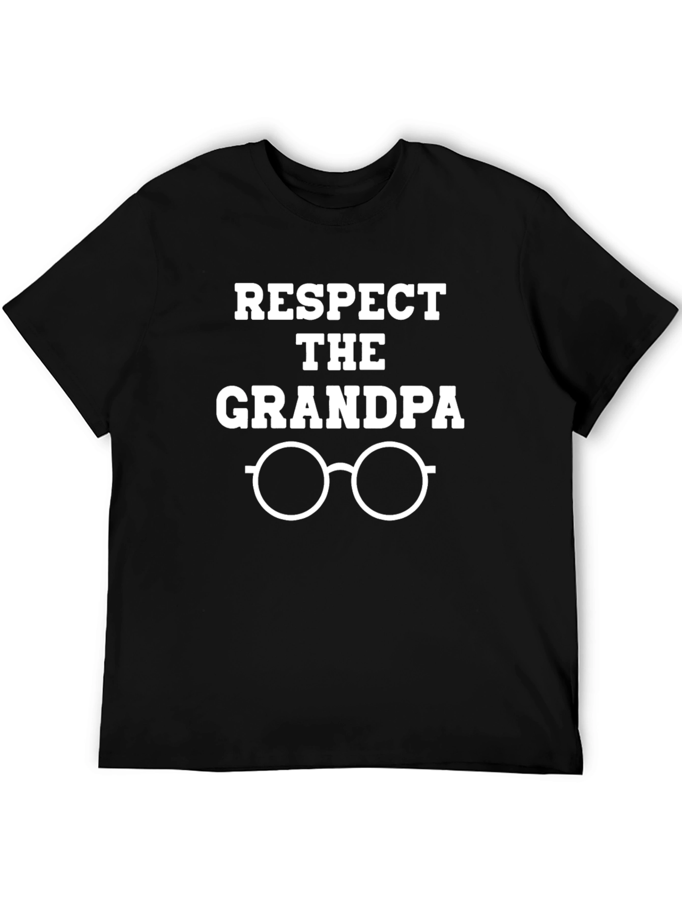 Respect the Grandpa T-Shirt - Novelty Graphic Tee