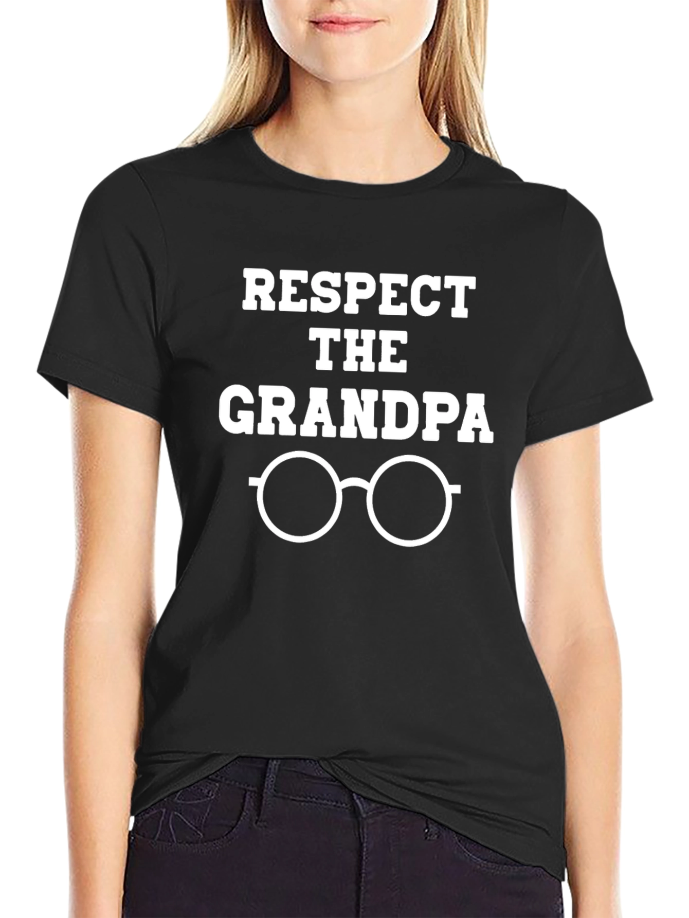 Respect the Grandpa T-Shirt - Novelty Graphic Tee